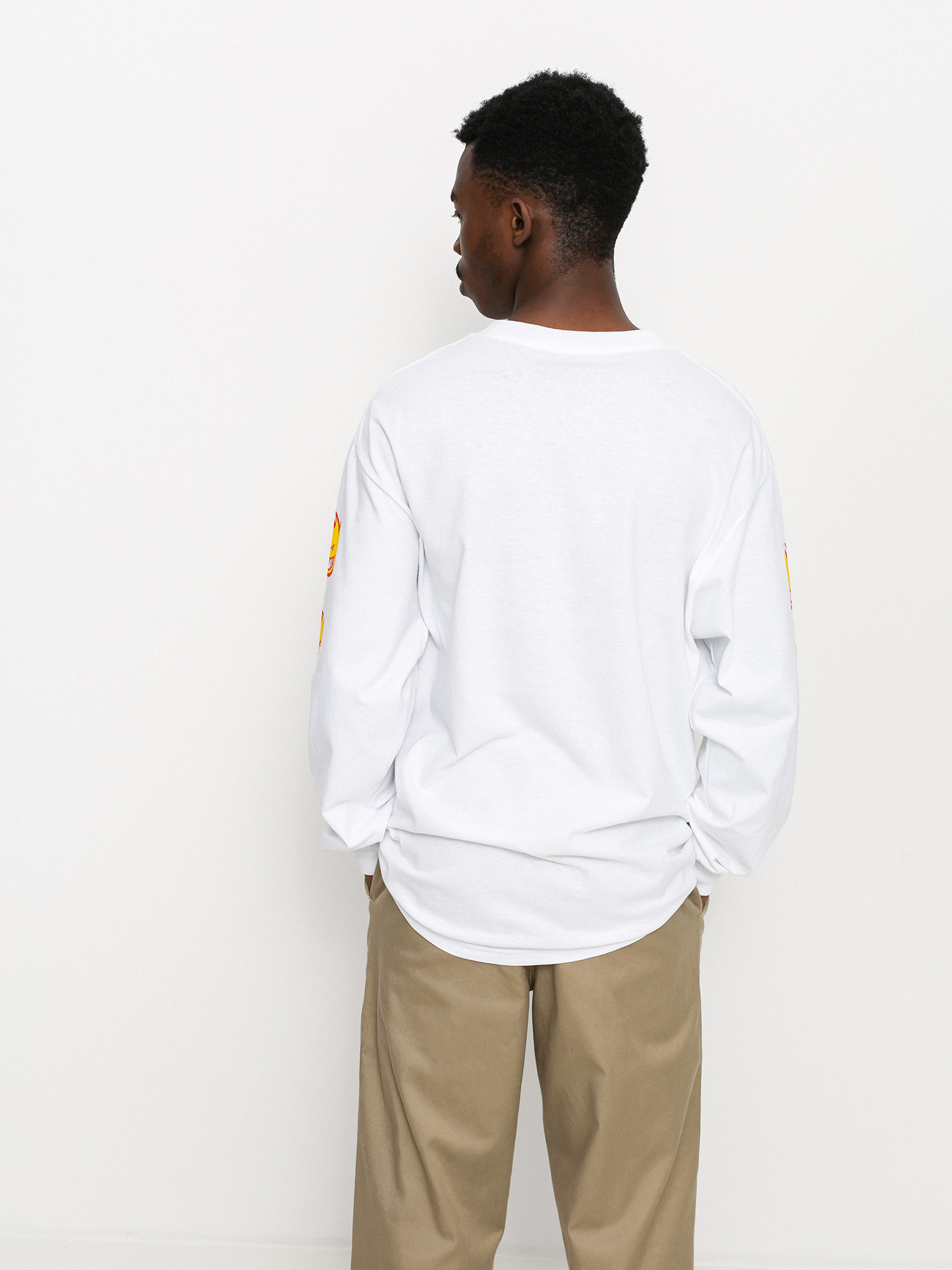 Longsleeve Spitfire Old Bighead Fl (white)