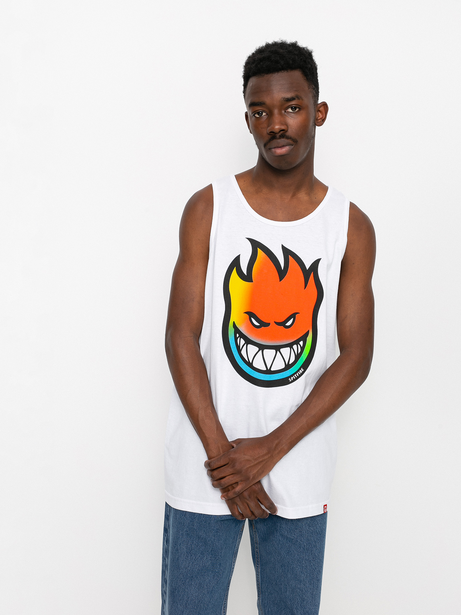 Koszulka Spitfire Bighead Tedye Fd Fl4 (white)