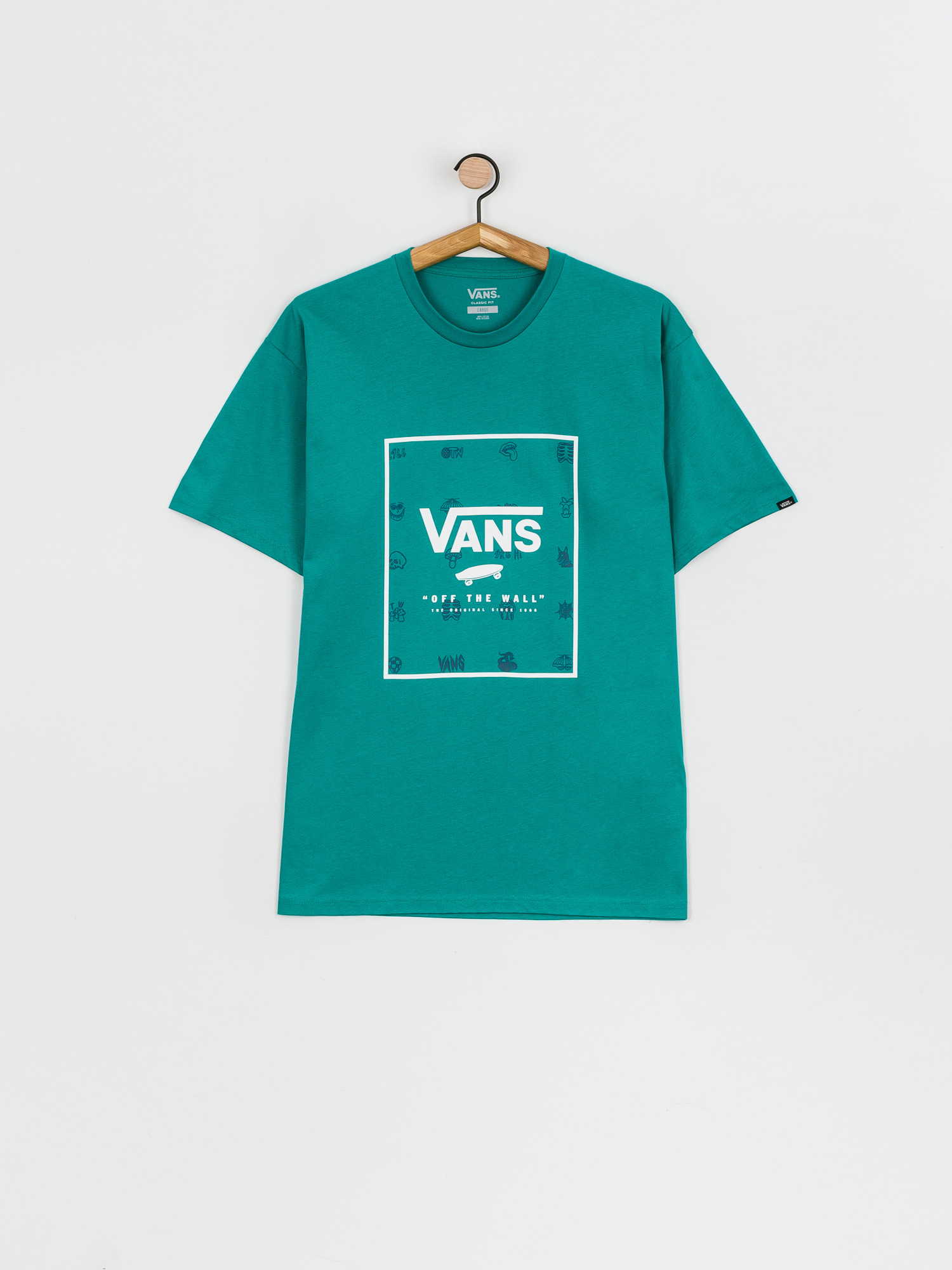 T-shirt Vans Classic Print Box (porcelain/lost and found)