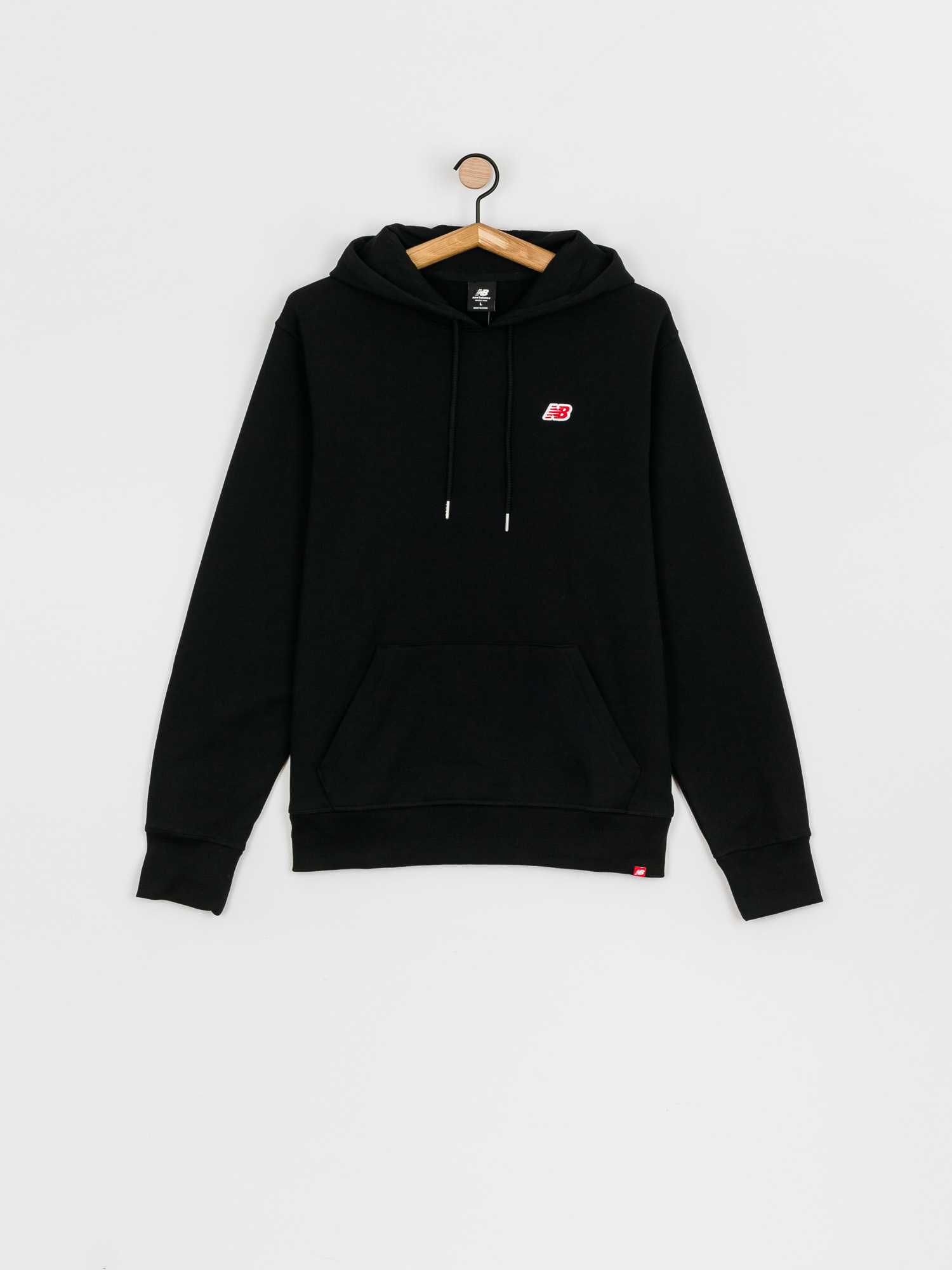 Bluza z kapturem New Balance Small Logo HD (black)