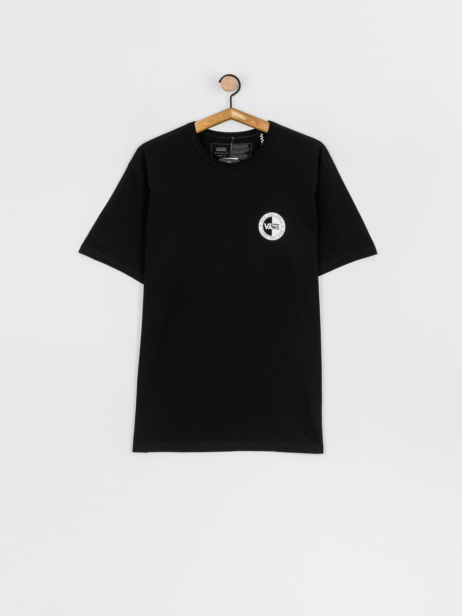 T-shirt Vans Off The Wall Slanted Checker (black)