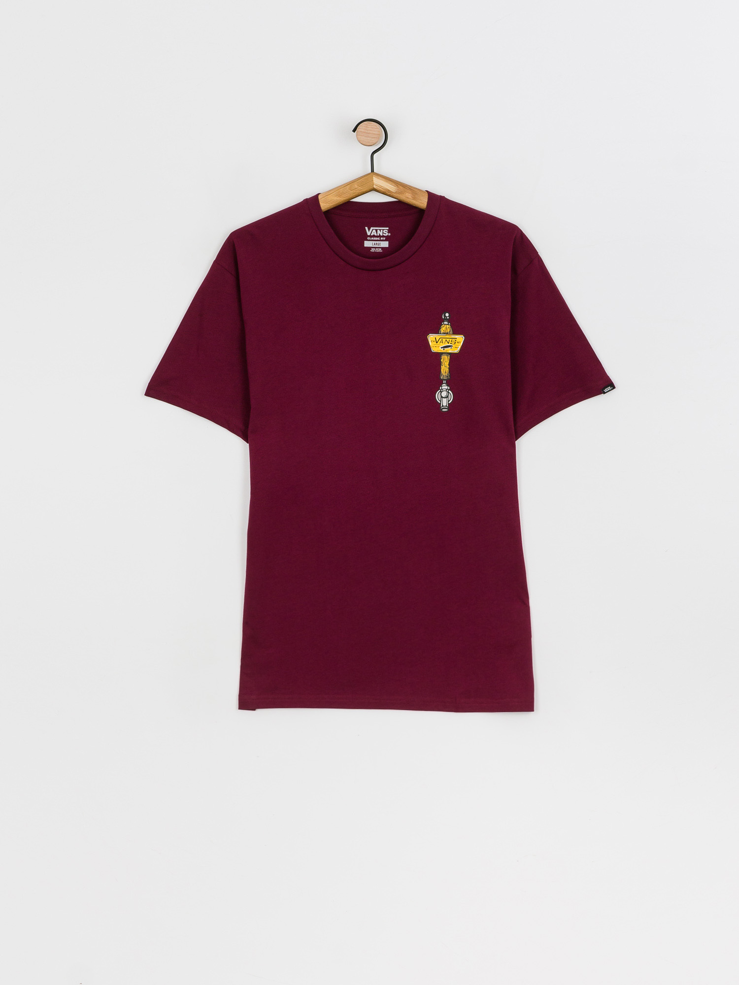 T-shirt Vans Off The Wall Tavern (burgundy)