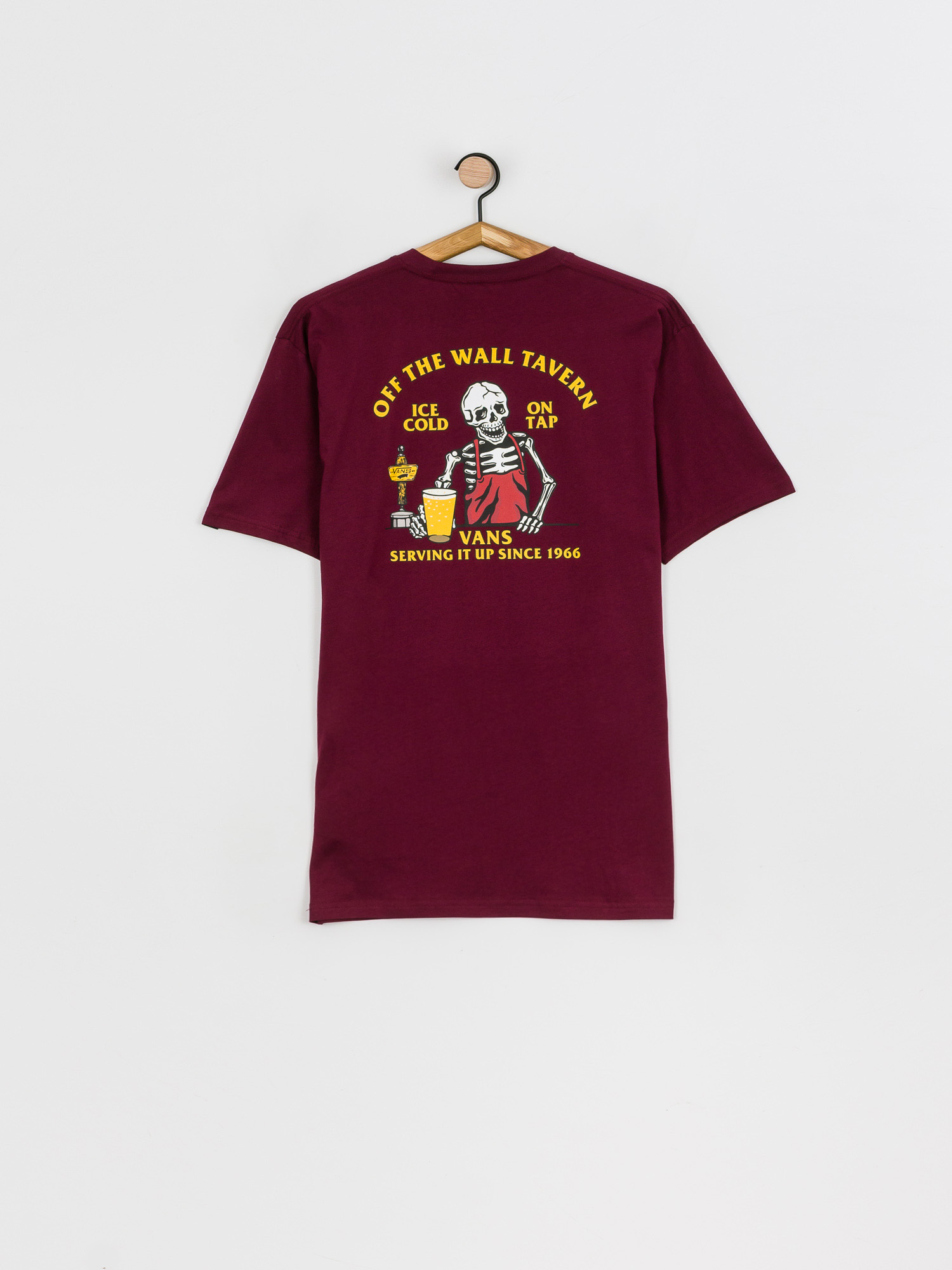 T-shirt Vans Off The Wall Tavern (burgundy)