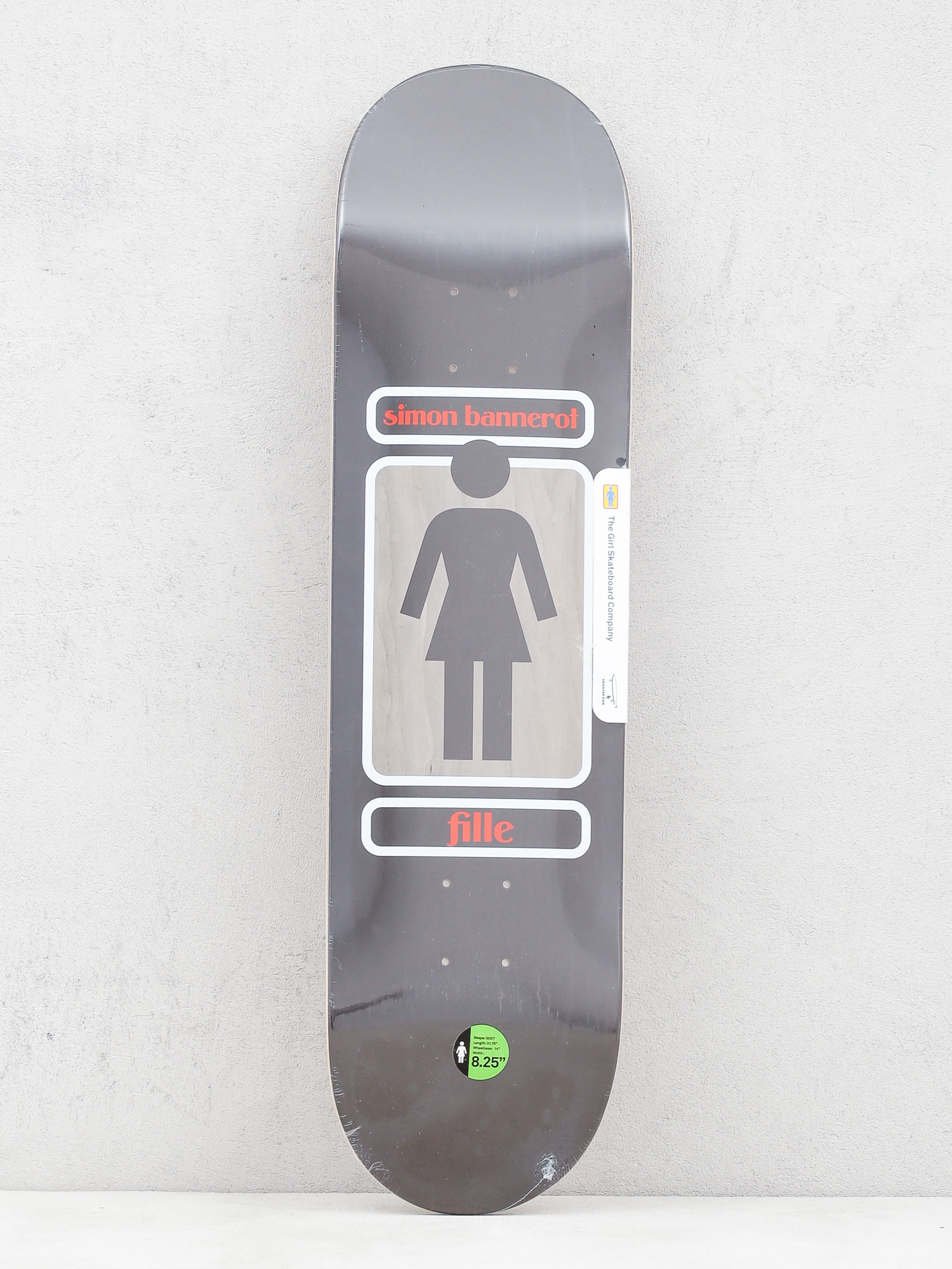 Deck Girl Skateboard Bannerot 93Til W41 (black)