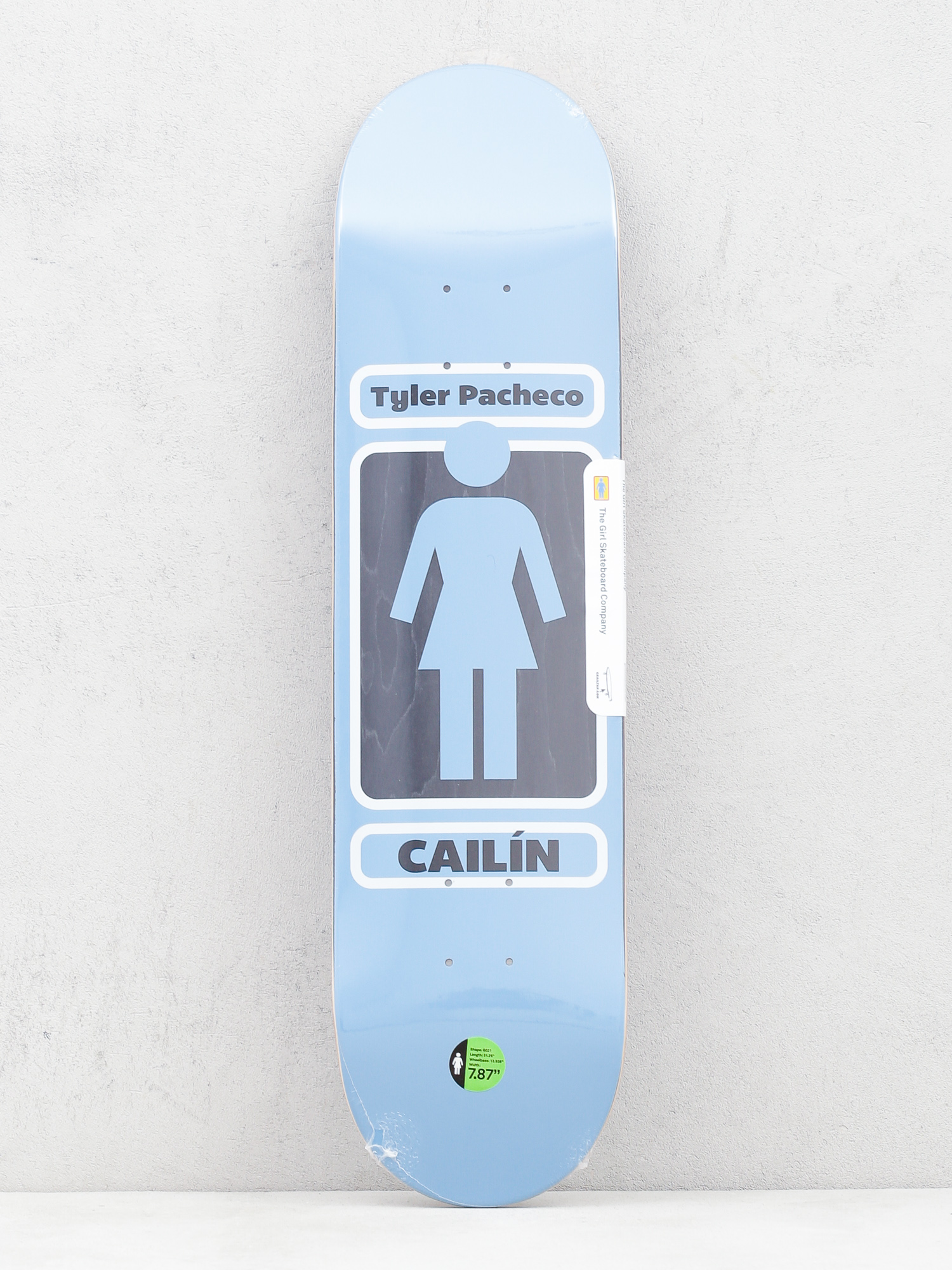 Deck Girl Skateboard Pacheco 93Til W41 (light blue)