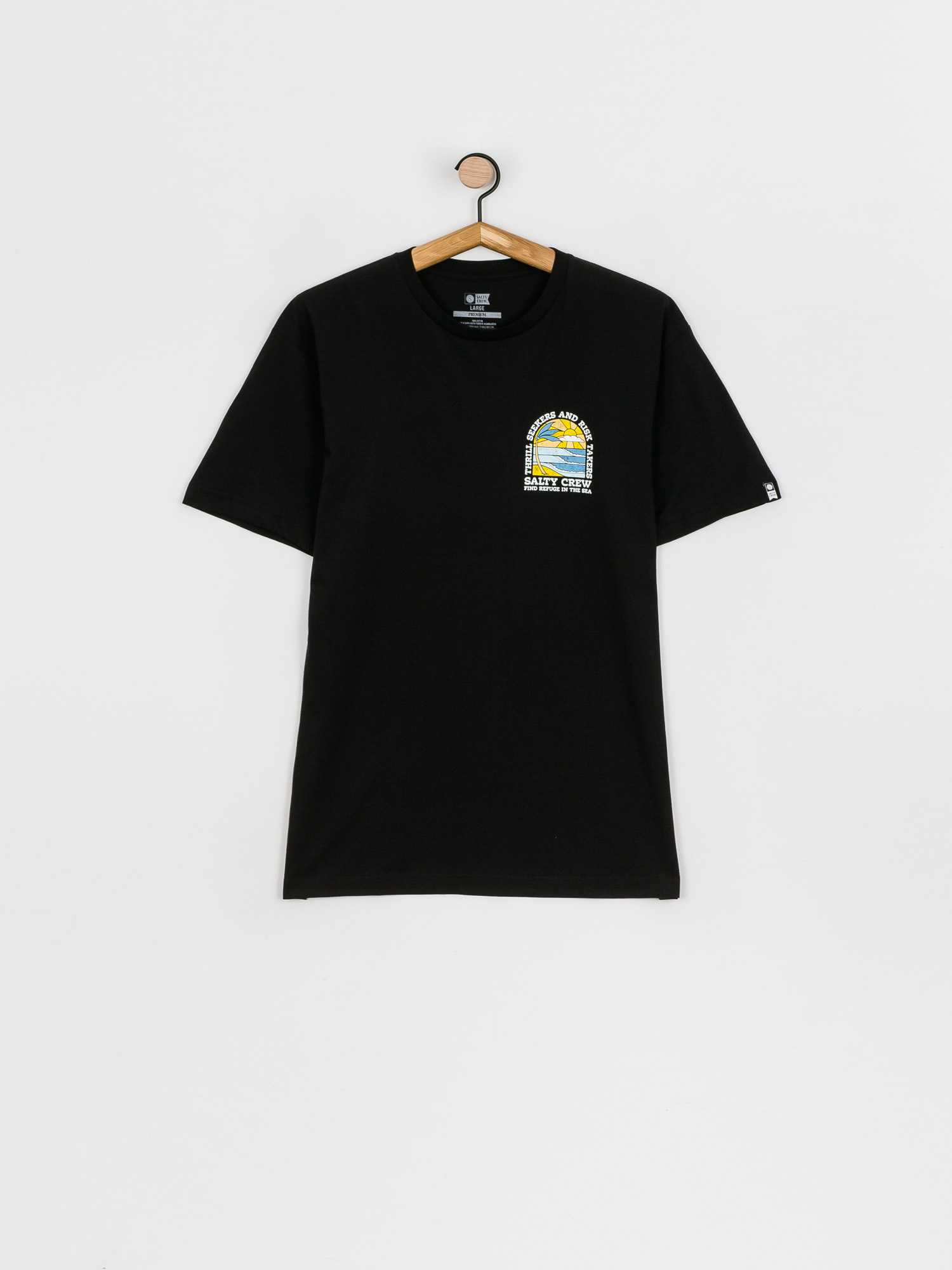 T-shirt Salty Crew Paradiso Premium (black)