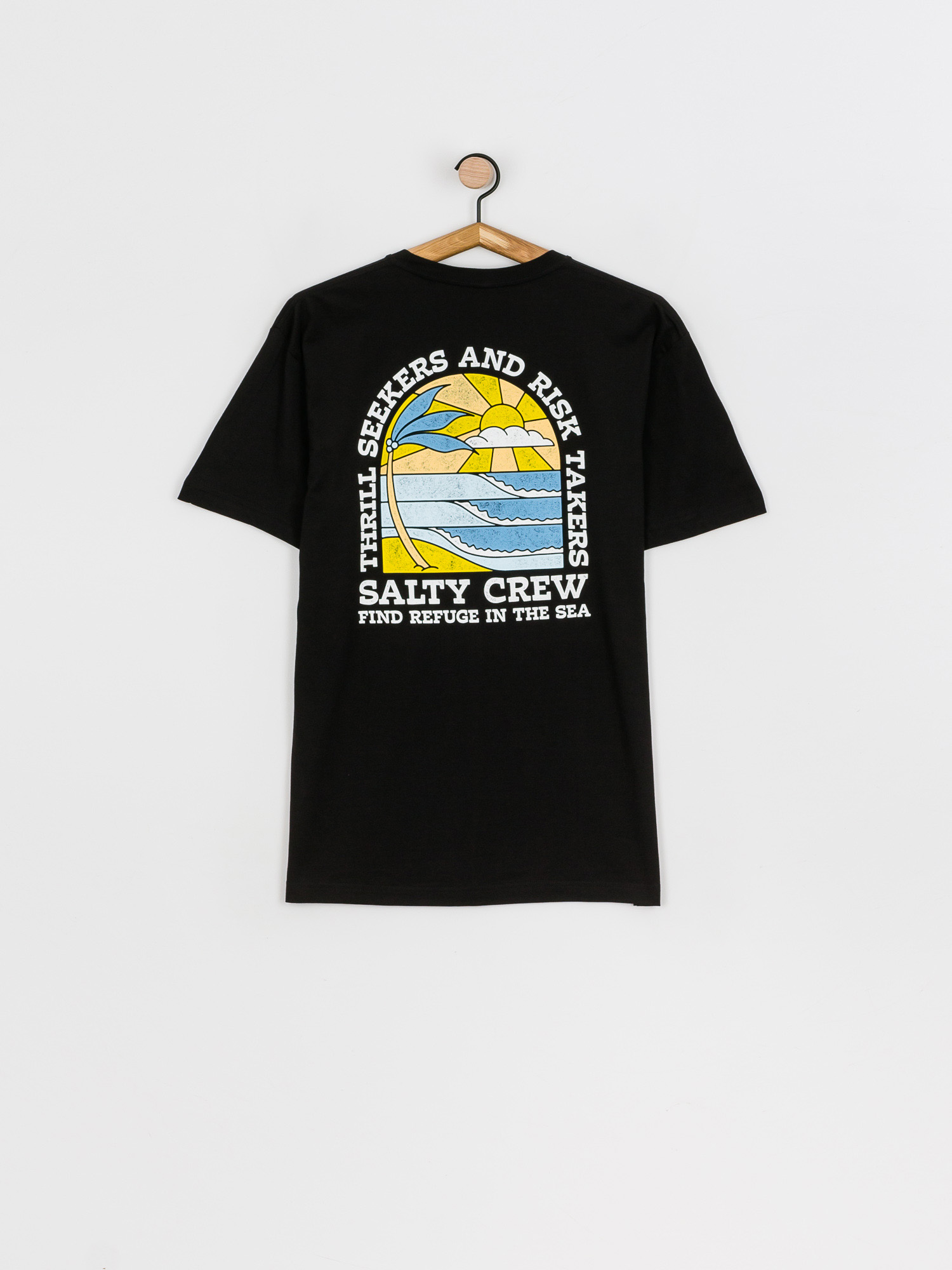T-shirt Salty Crew Paradiso Premium (black)
