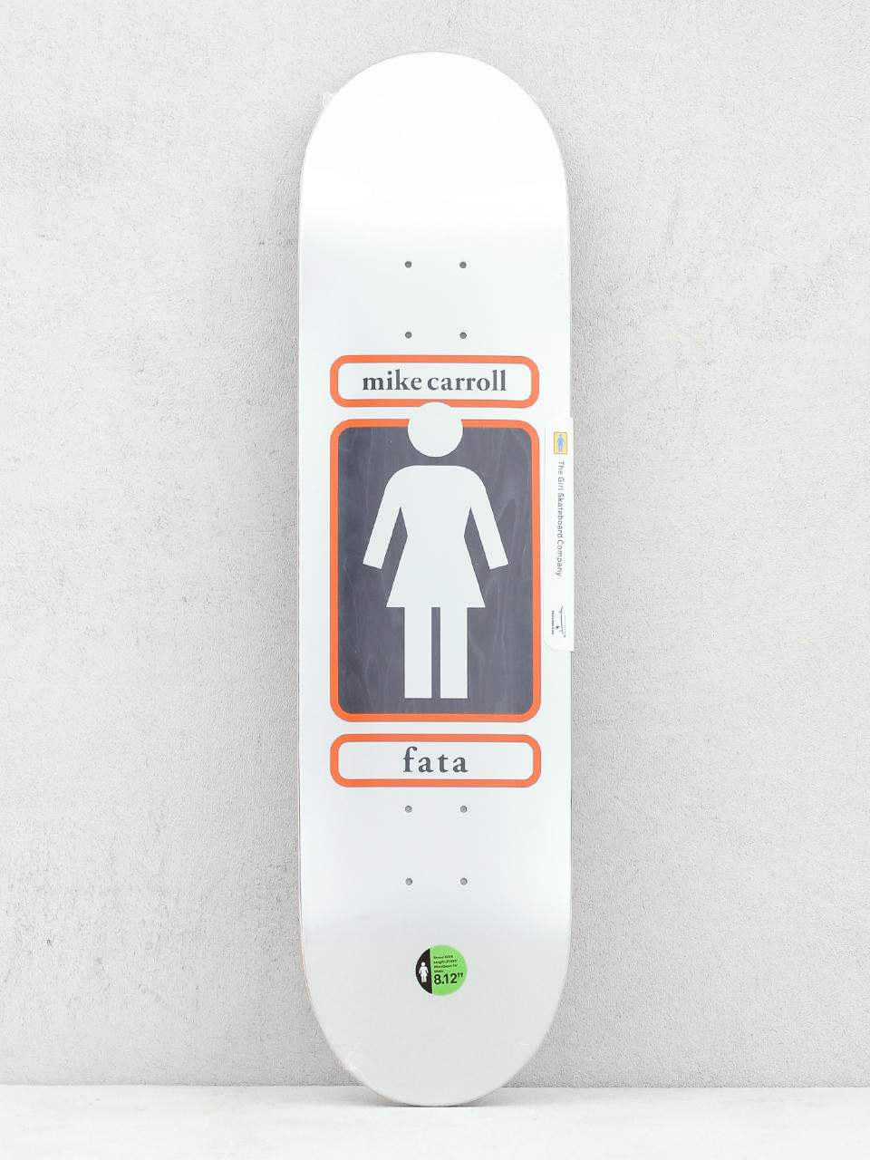 Deck Girl Skateboard Carroll 93Til W41 (silver)