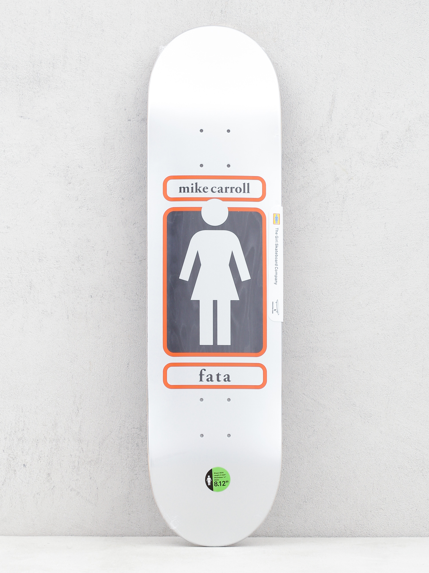 Deck Girl Skateboard Carroll 93Til W41 (silver)