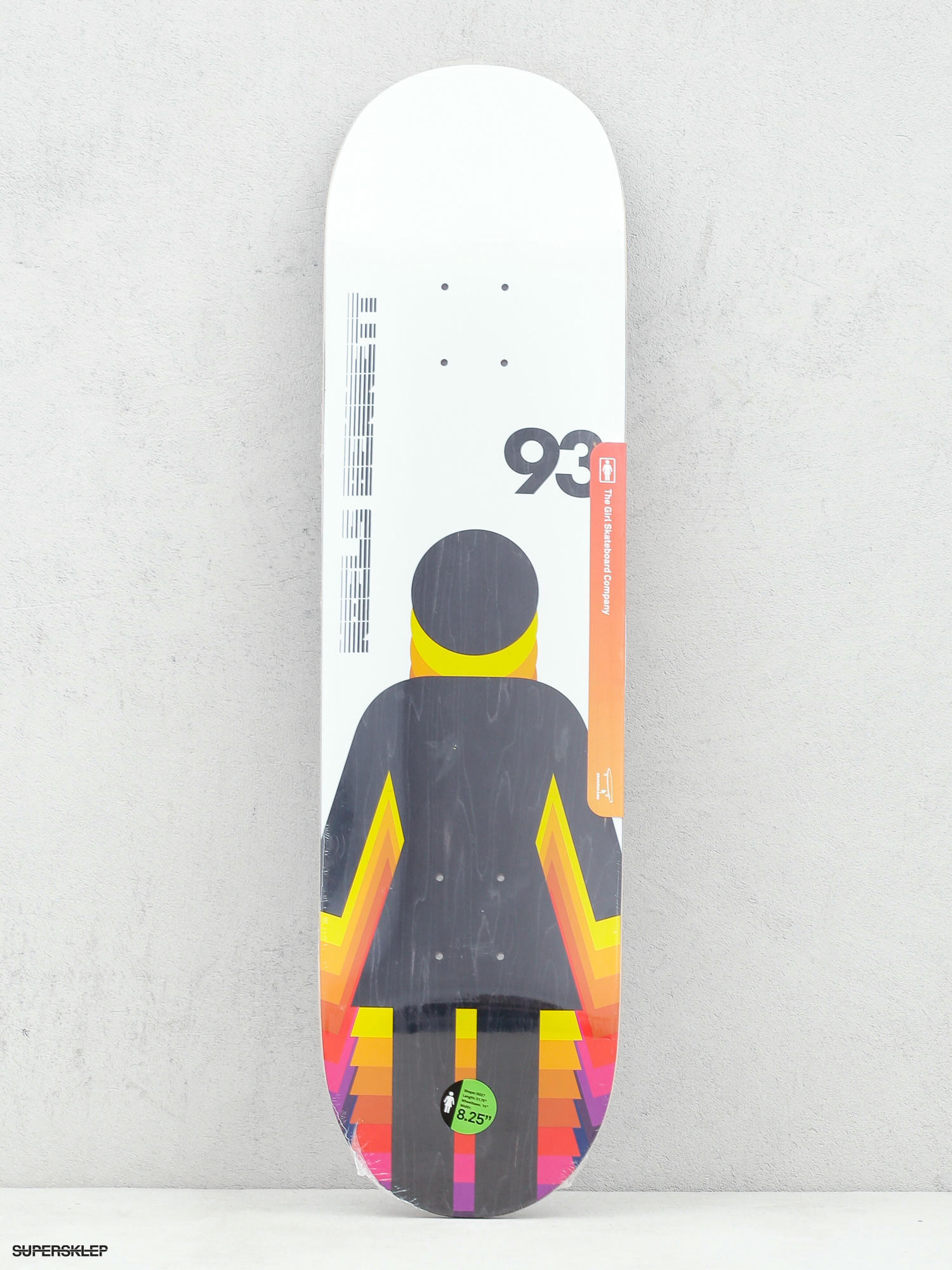 Deck Girl Skateboard Bennett Future Og W41 (white/multi)