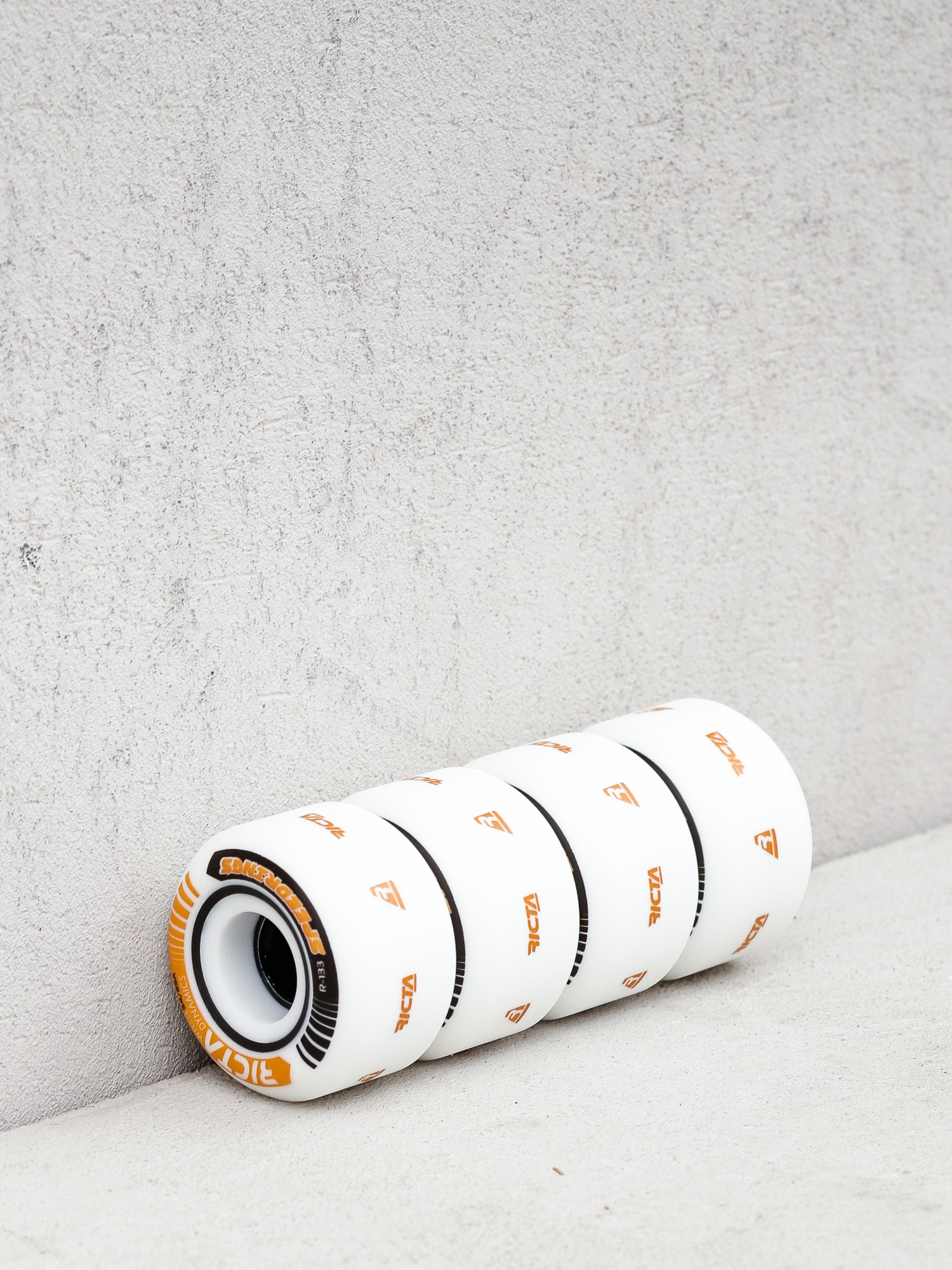 Kółka Ricta Speedrings Wide 99a (white/orange)