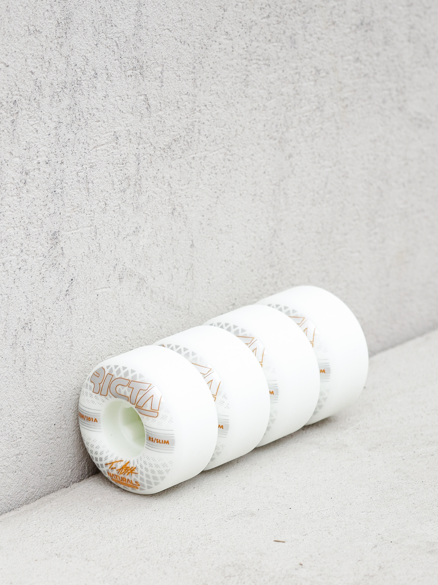 Kółka Ricta Asta Reflective Naturals Slim 101a (white/orange)