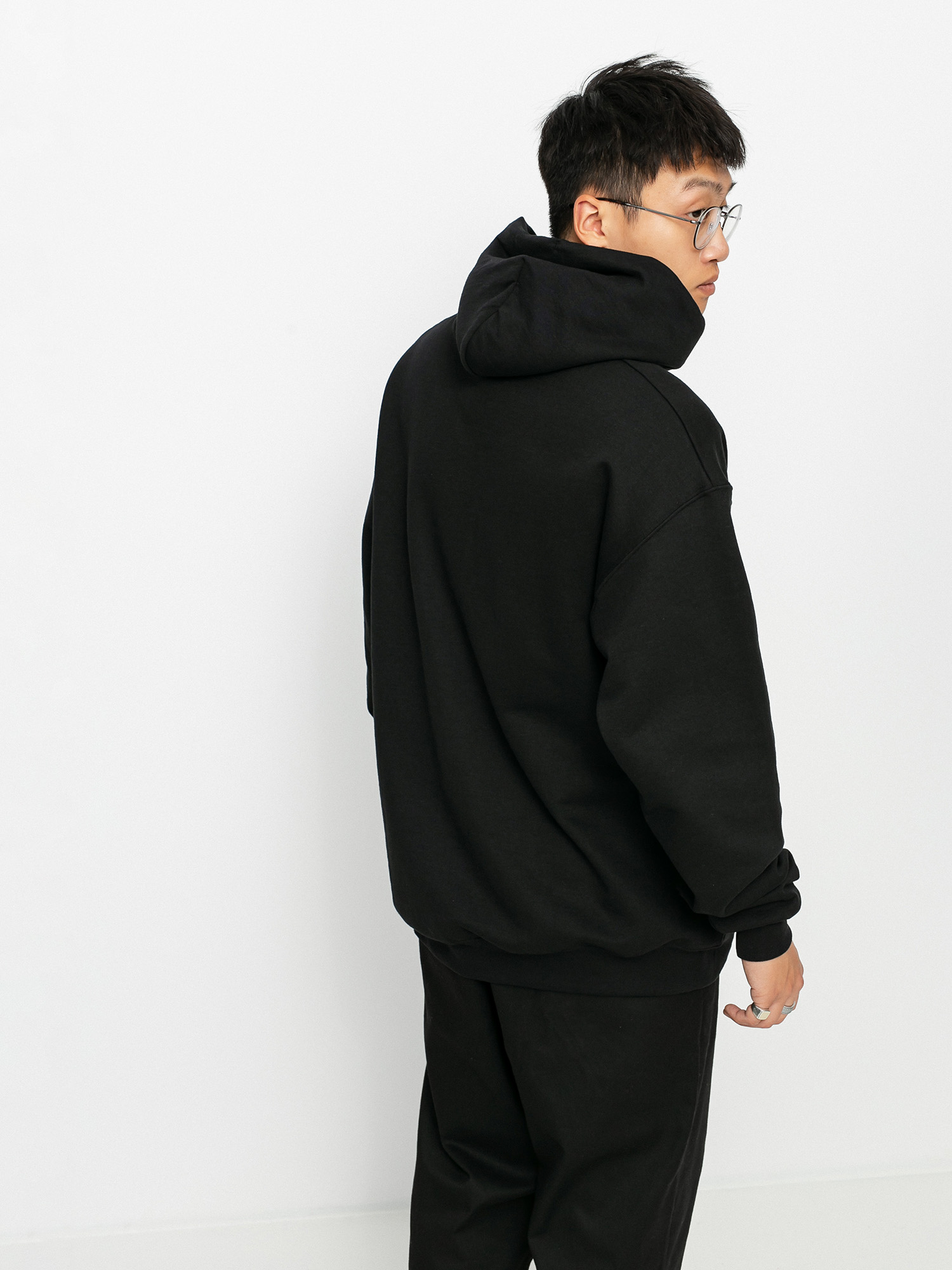 Bluza z kapturem Pizza Skateboards Tomato Chef Champion HD (black)