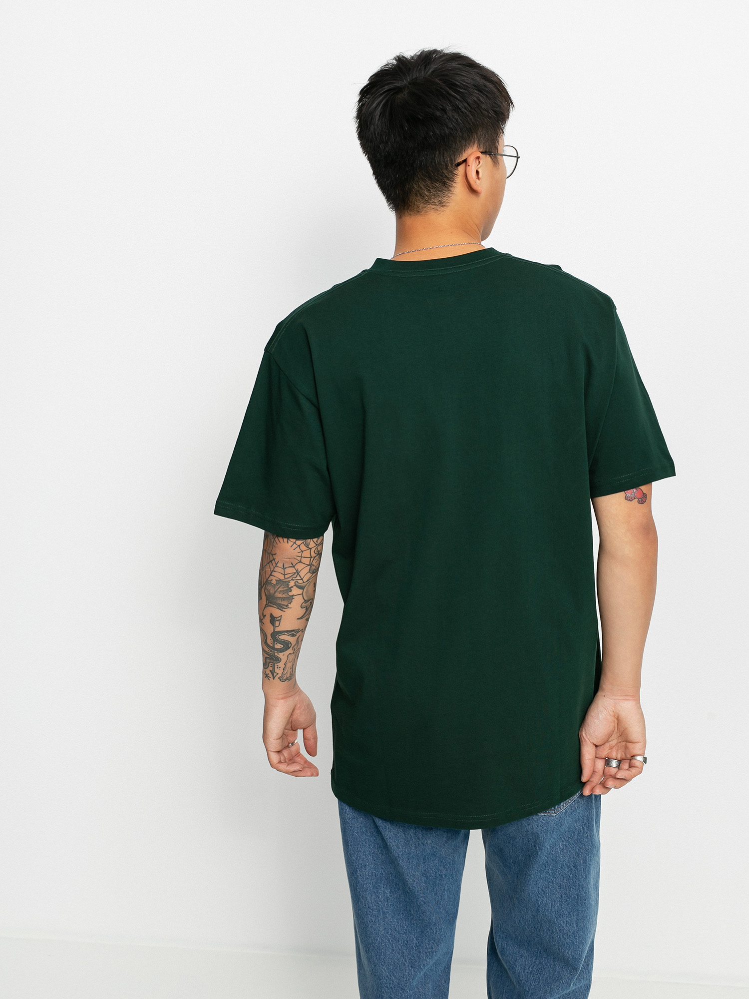 T-shirt Vans Left Chest Logo (scarab)