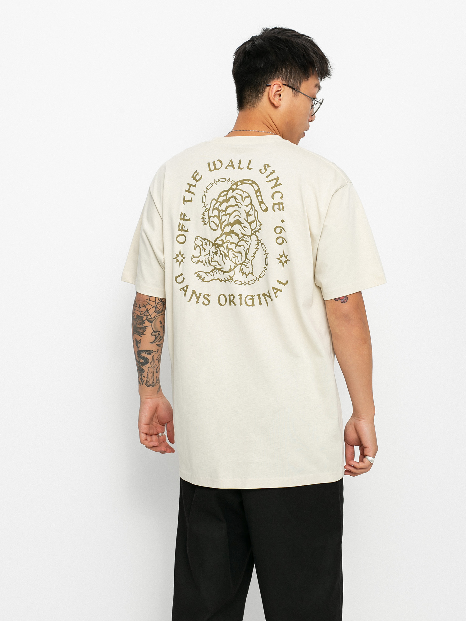 T-shirt Vans Angry Animal Classic (oatmeal)