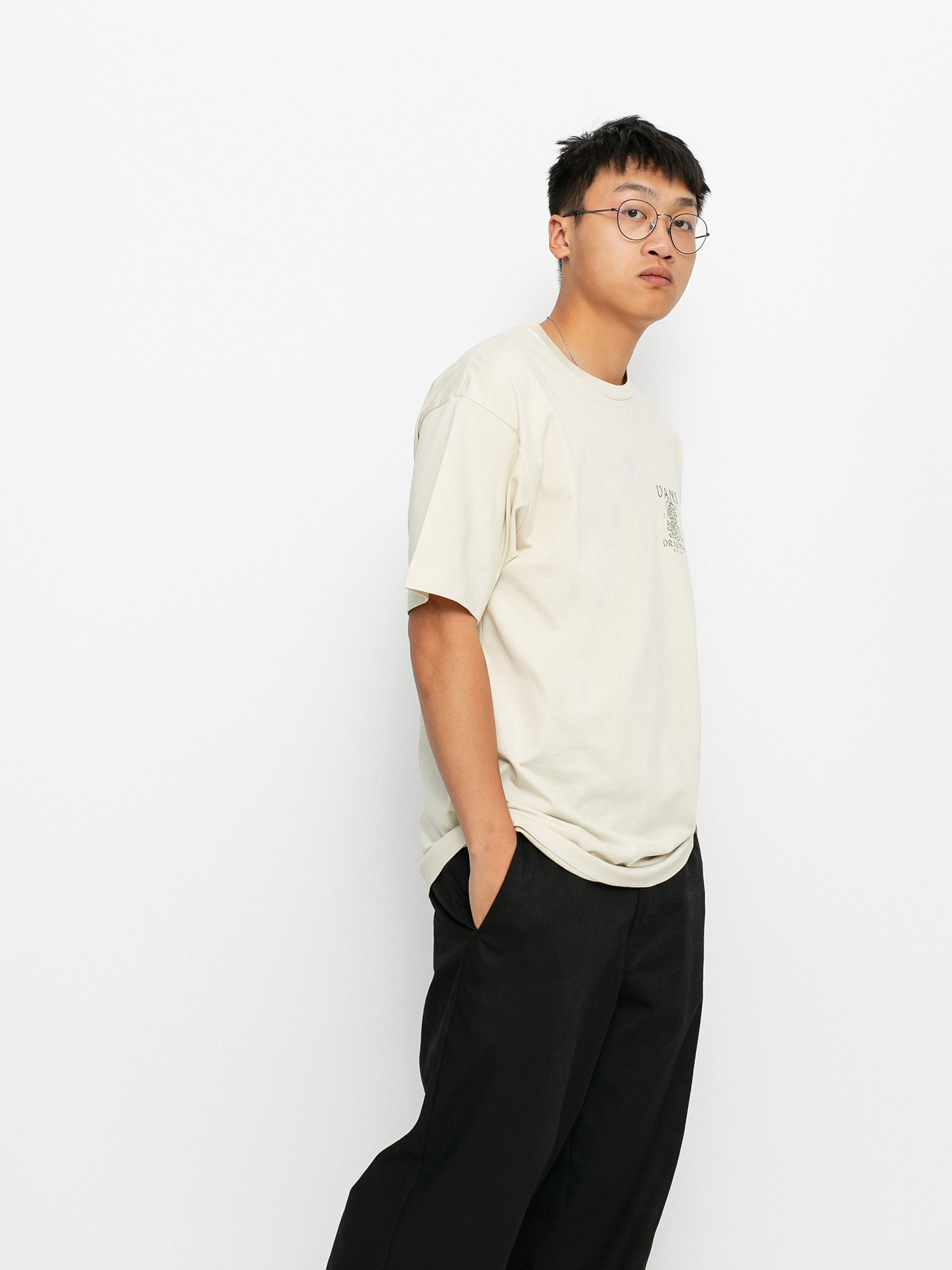 T-shirt Vans Angry Animal Classic (oatmeal)