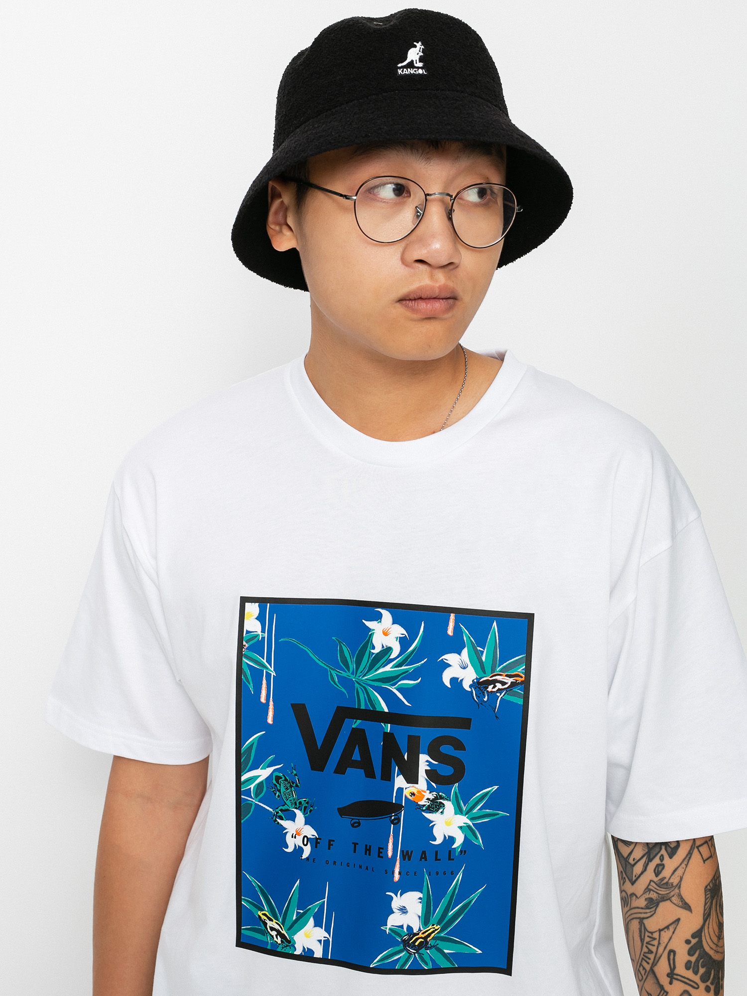 T-shirt Vans Classic Print Box (white/dart floral)