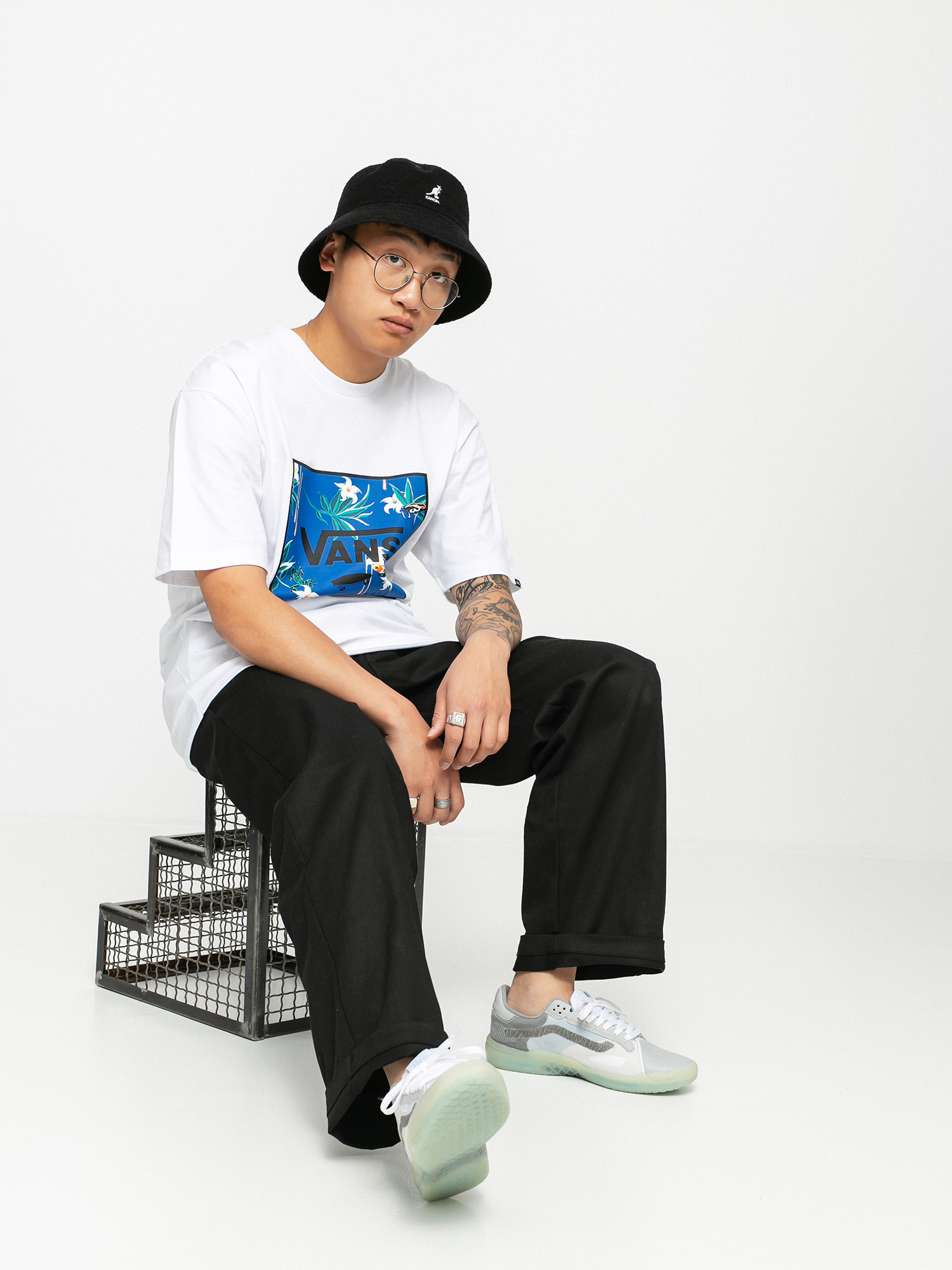 T-shirt Vans Classic Print Box (white/dart floral)