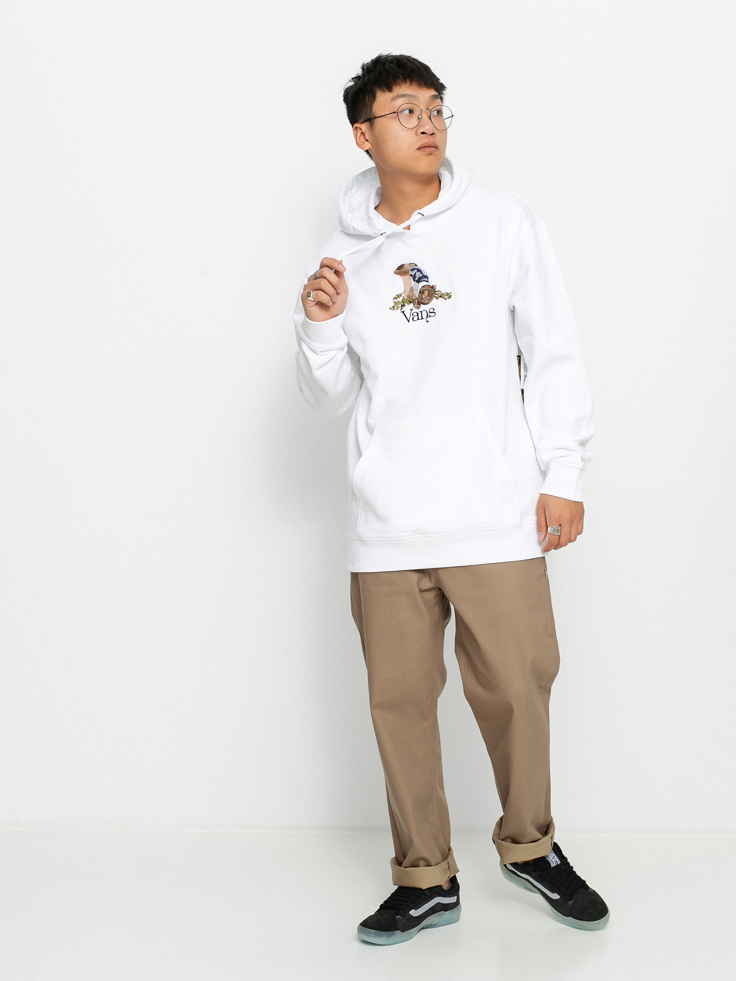 Bluza z kapturem Vans Still Life HD (white)