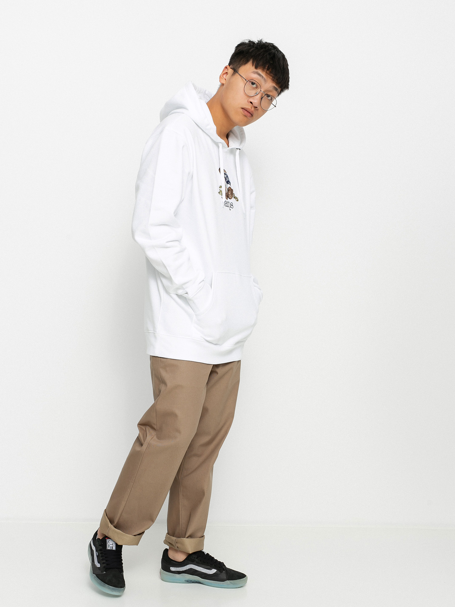 Bluza z kapturem Vans Still Life HD (white)
