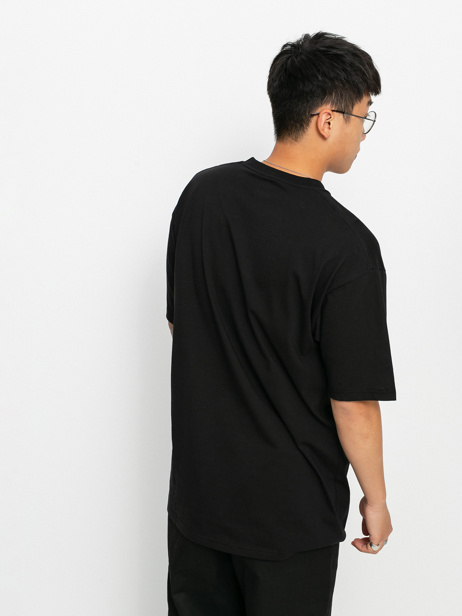 T-shirt Vans Classic Easy Box (black/blue coral)