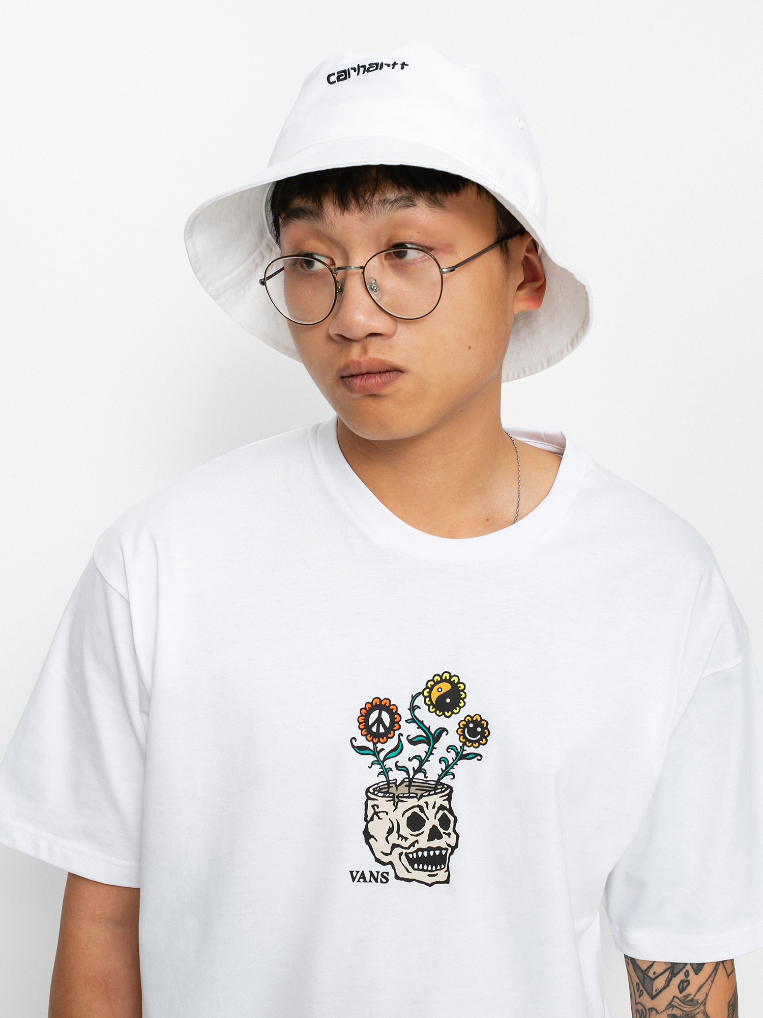 T-shirt Vans Sprouting (white)