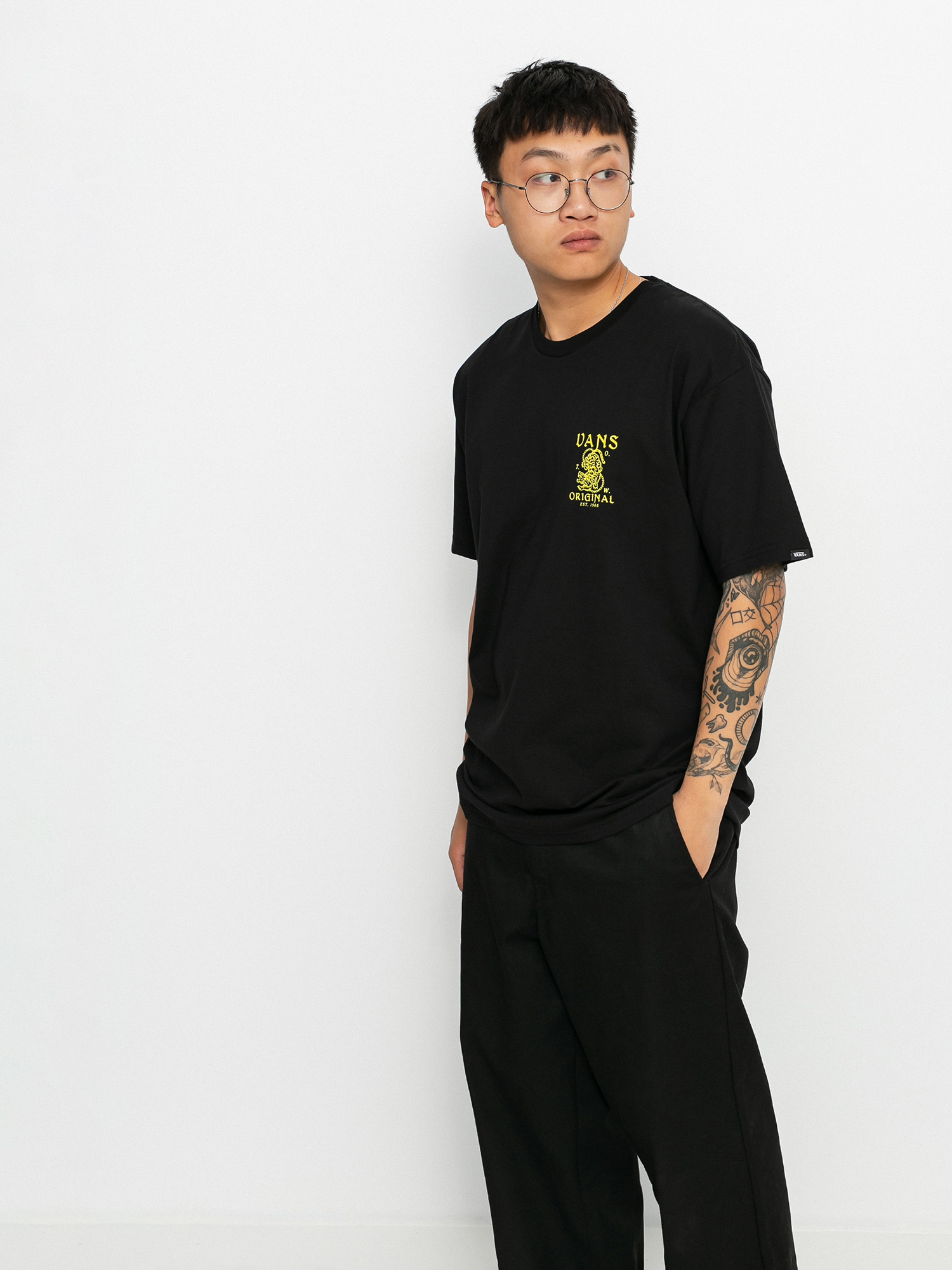 T-shirt Vans Angry Animal Classic (black)