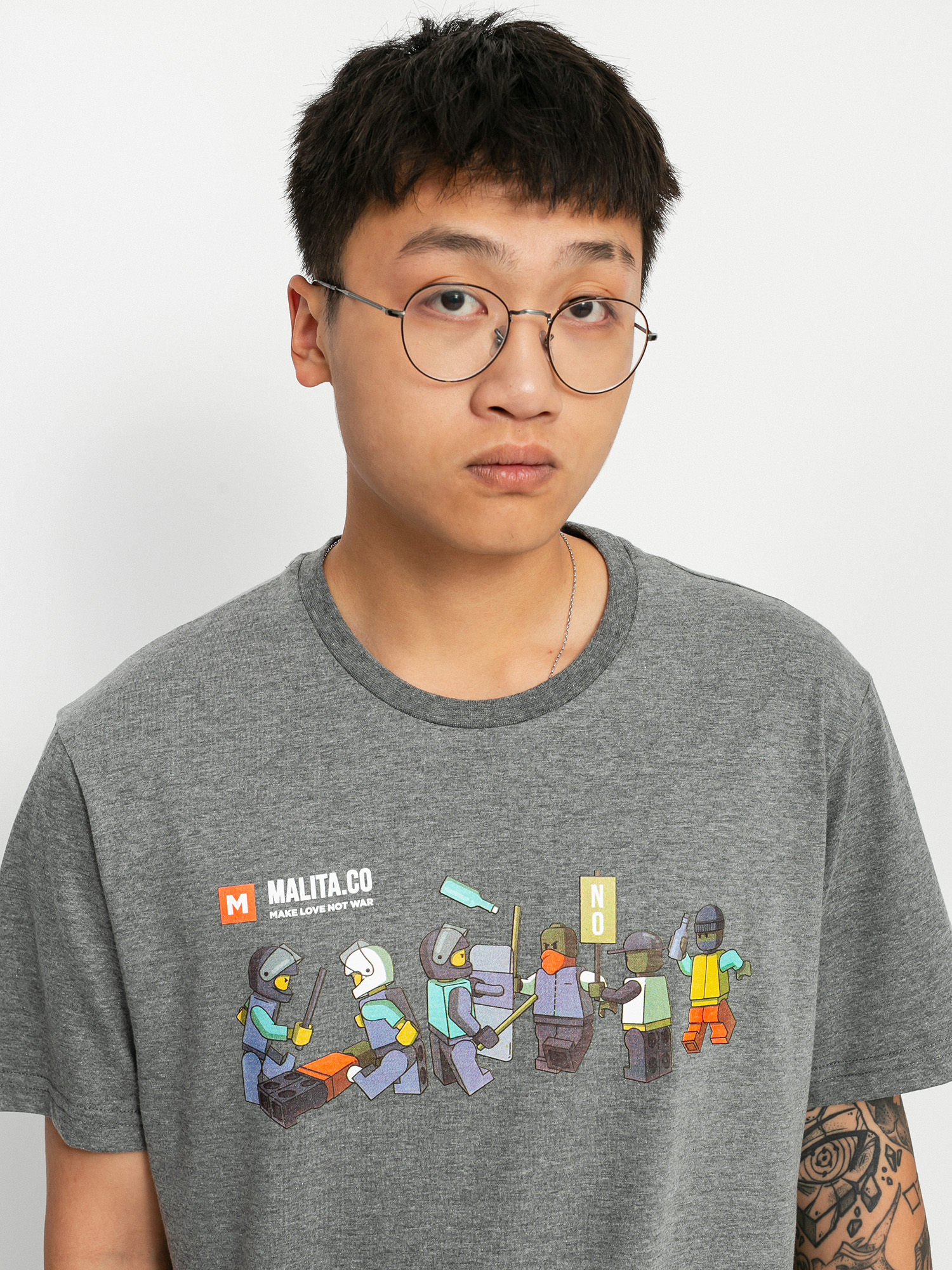 T-shirt Malita Lego (heather grey)