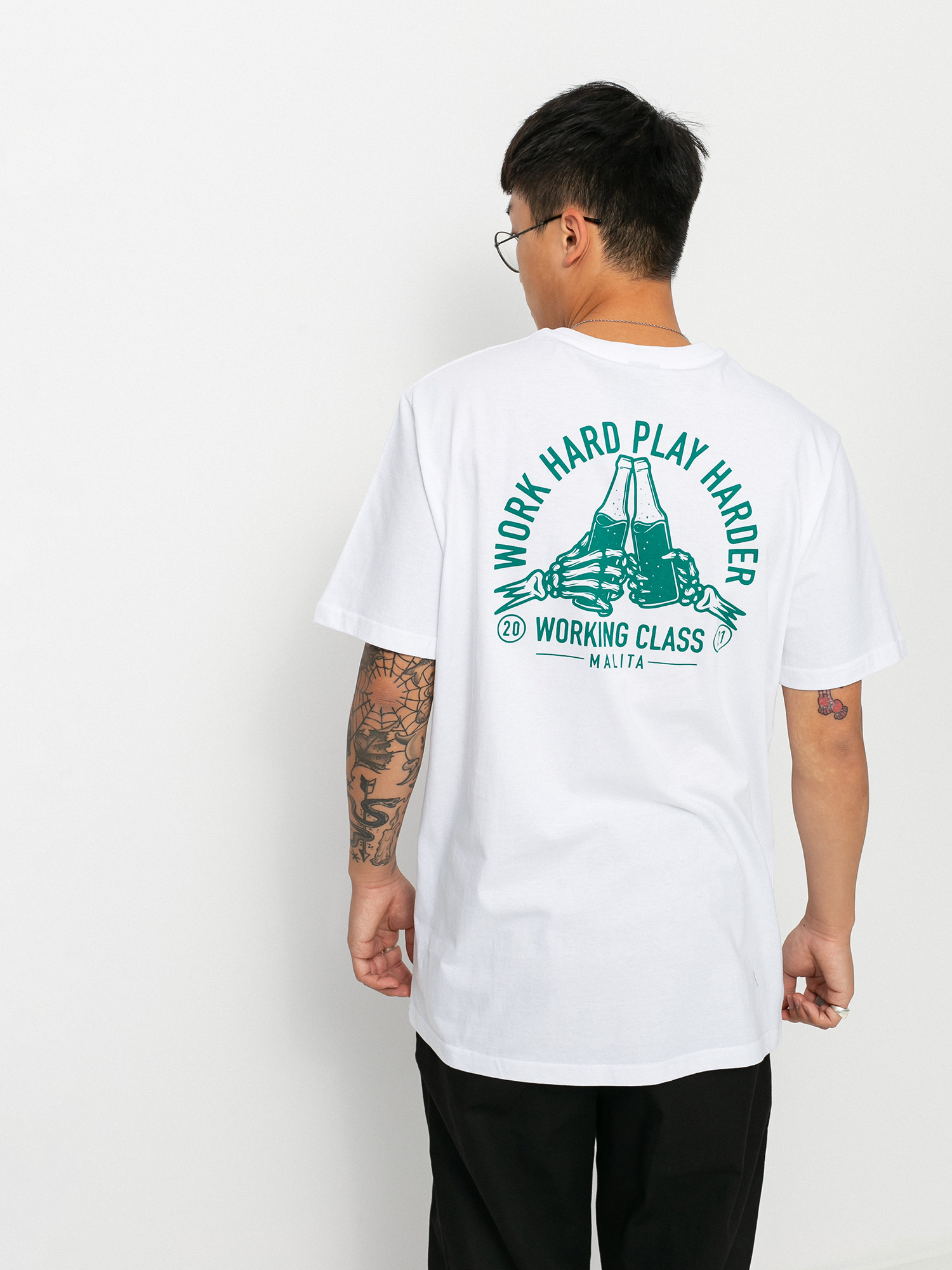 T-shirt Malita Bottles (white)