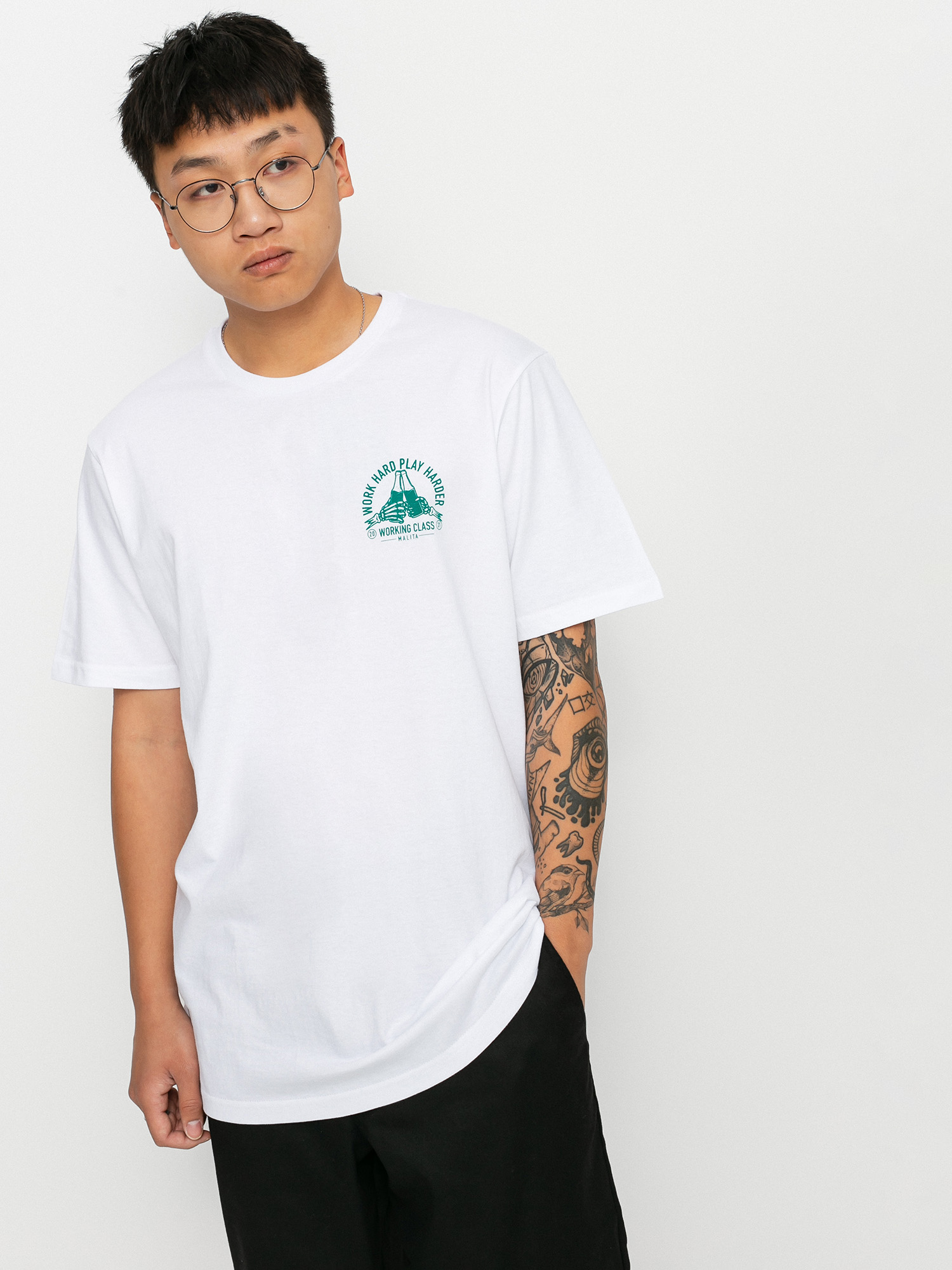 T-shirt Malita Bottles (white)