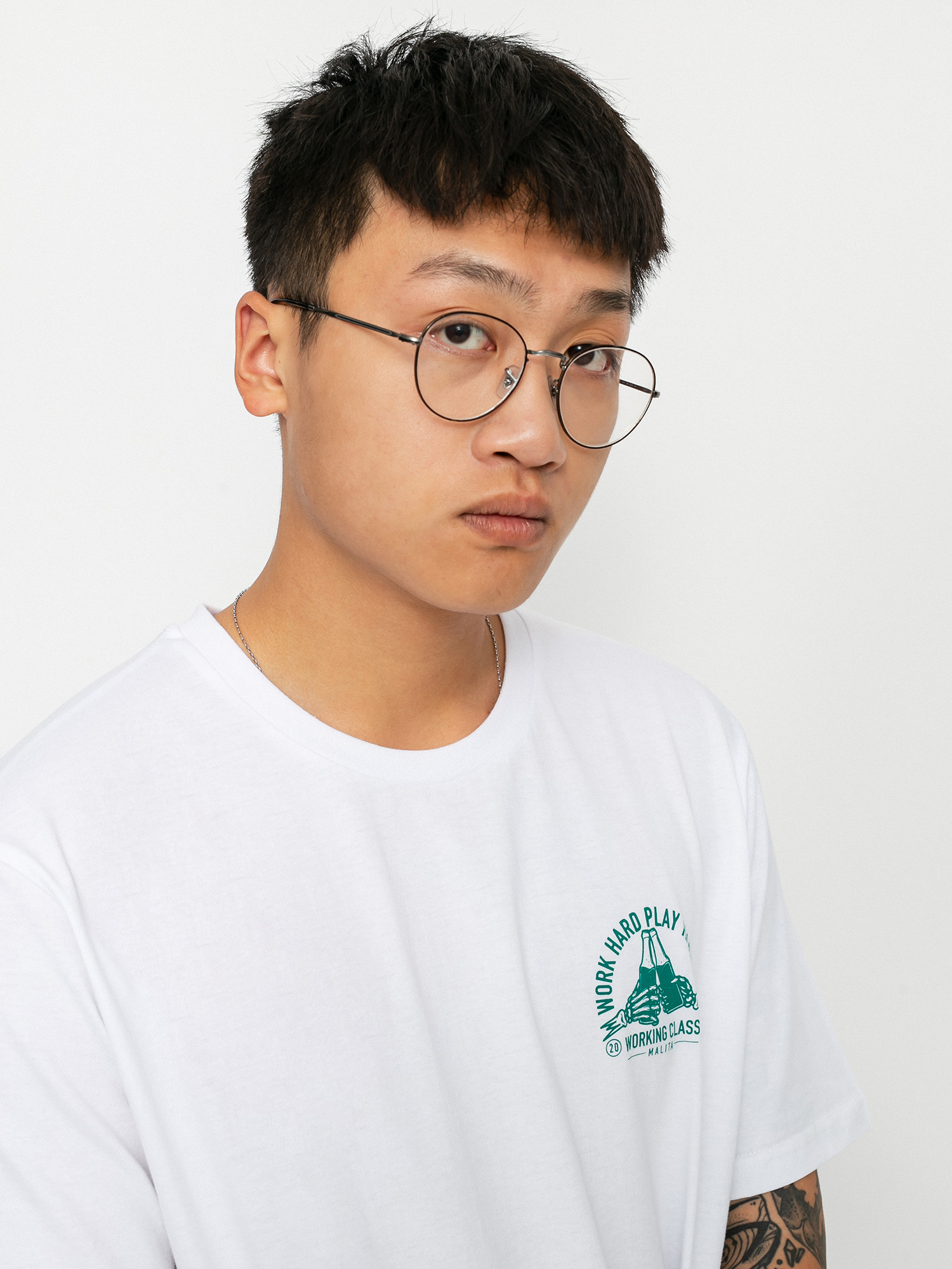 T-shirt Malita Bottles (white)