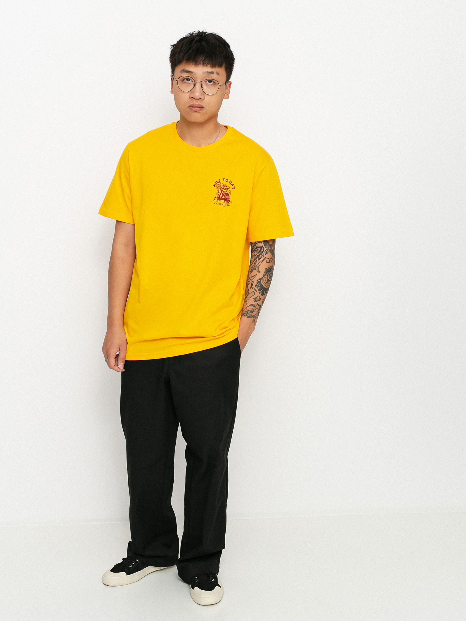 T-shirt Malita Not Today (yellow)
