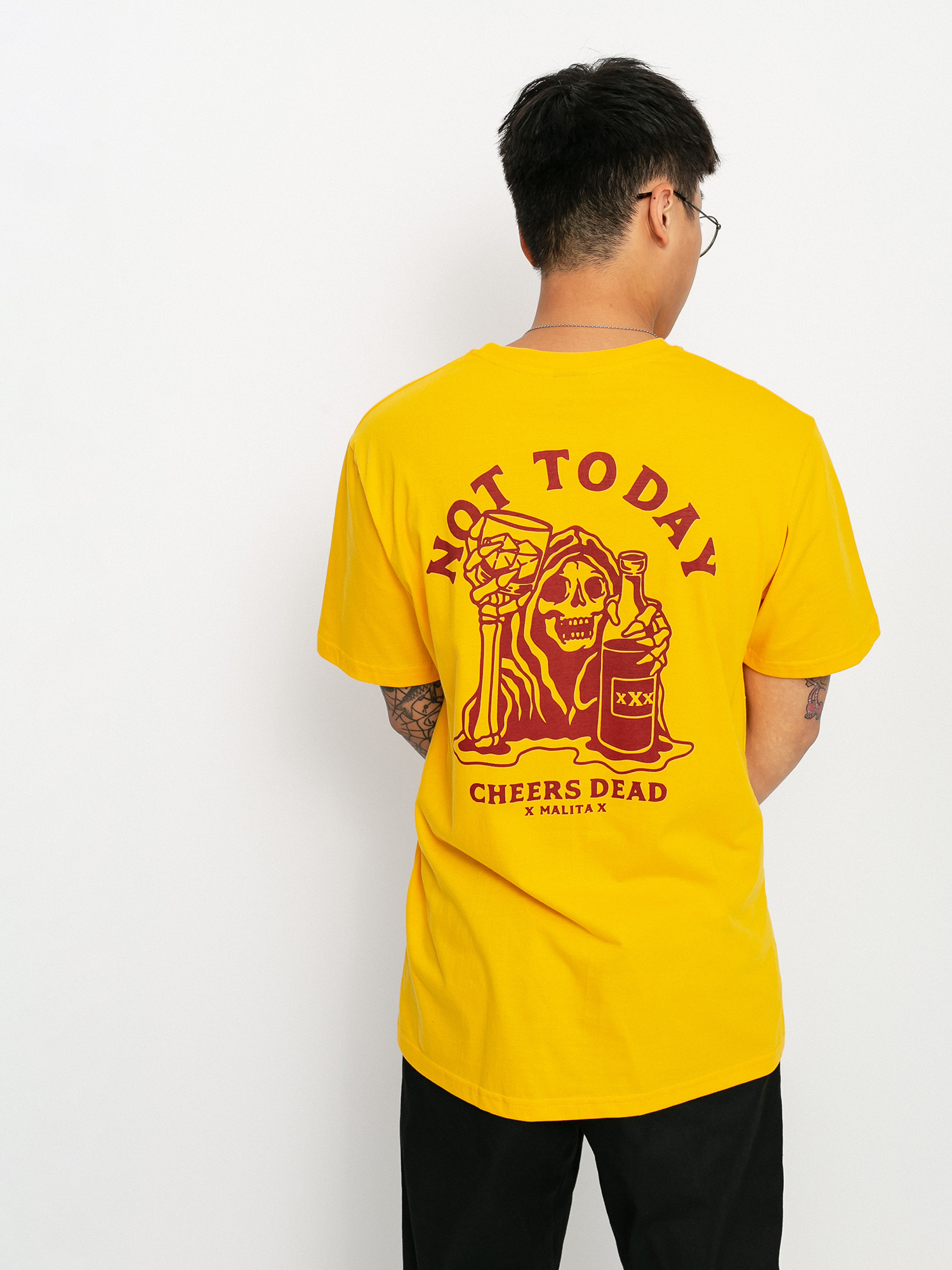T-shirt Malita Not Today (yellow)