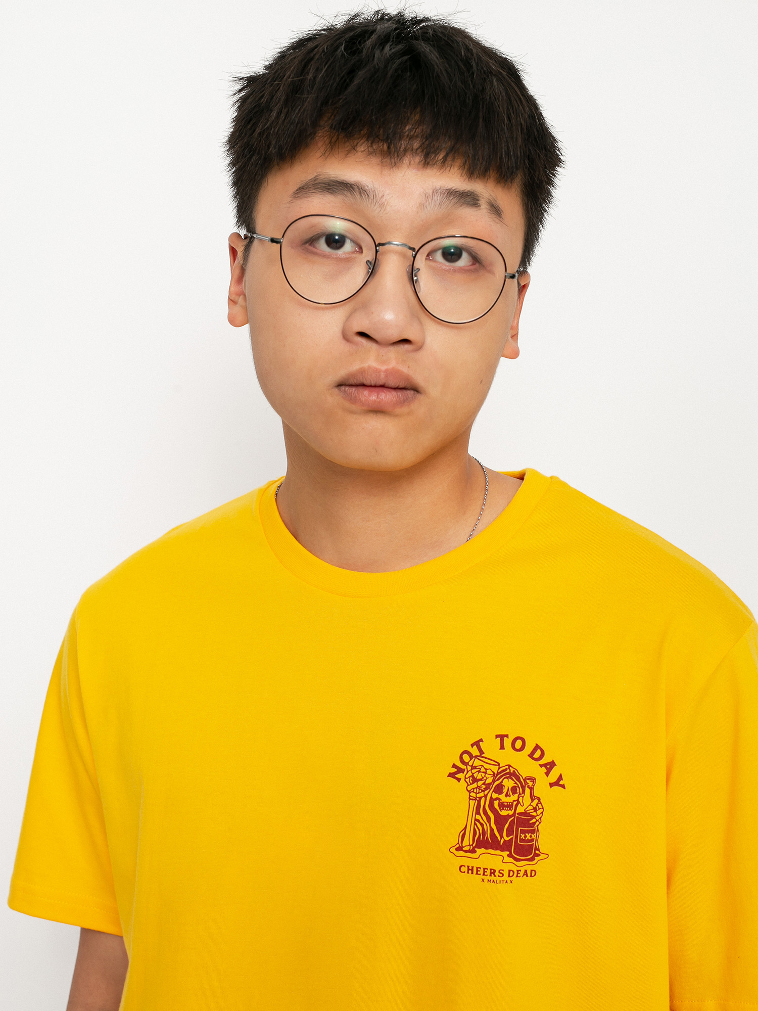 T-shirt Malita Not Today (yellow)
