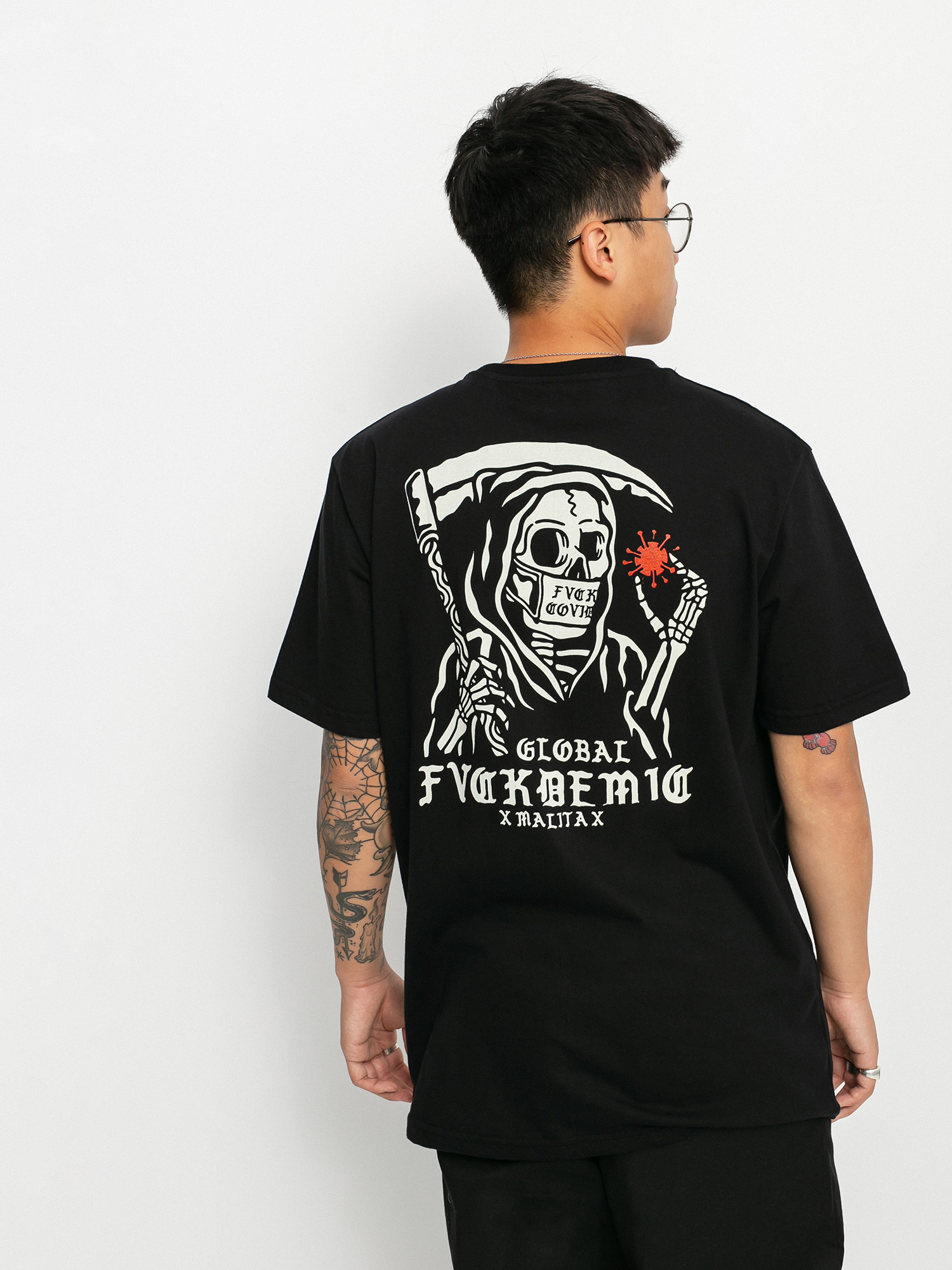 T-shirt Malita Fckdemic (black)