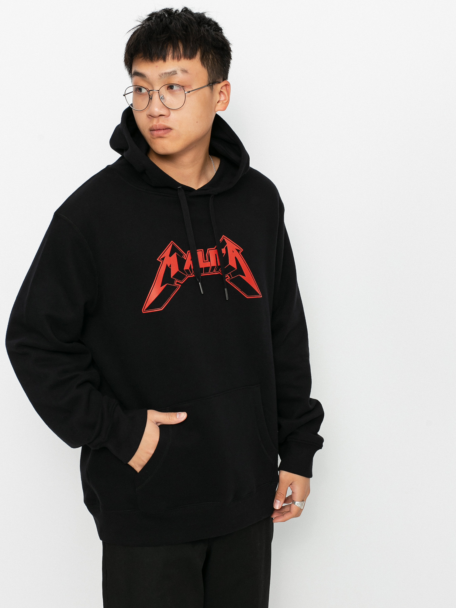 Bluza z kapturem Malita Metallica HD (black)
