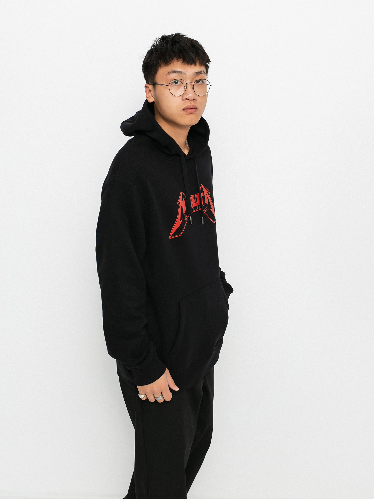 Bluza z kapturem Malita Metallica HD (black)