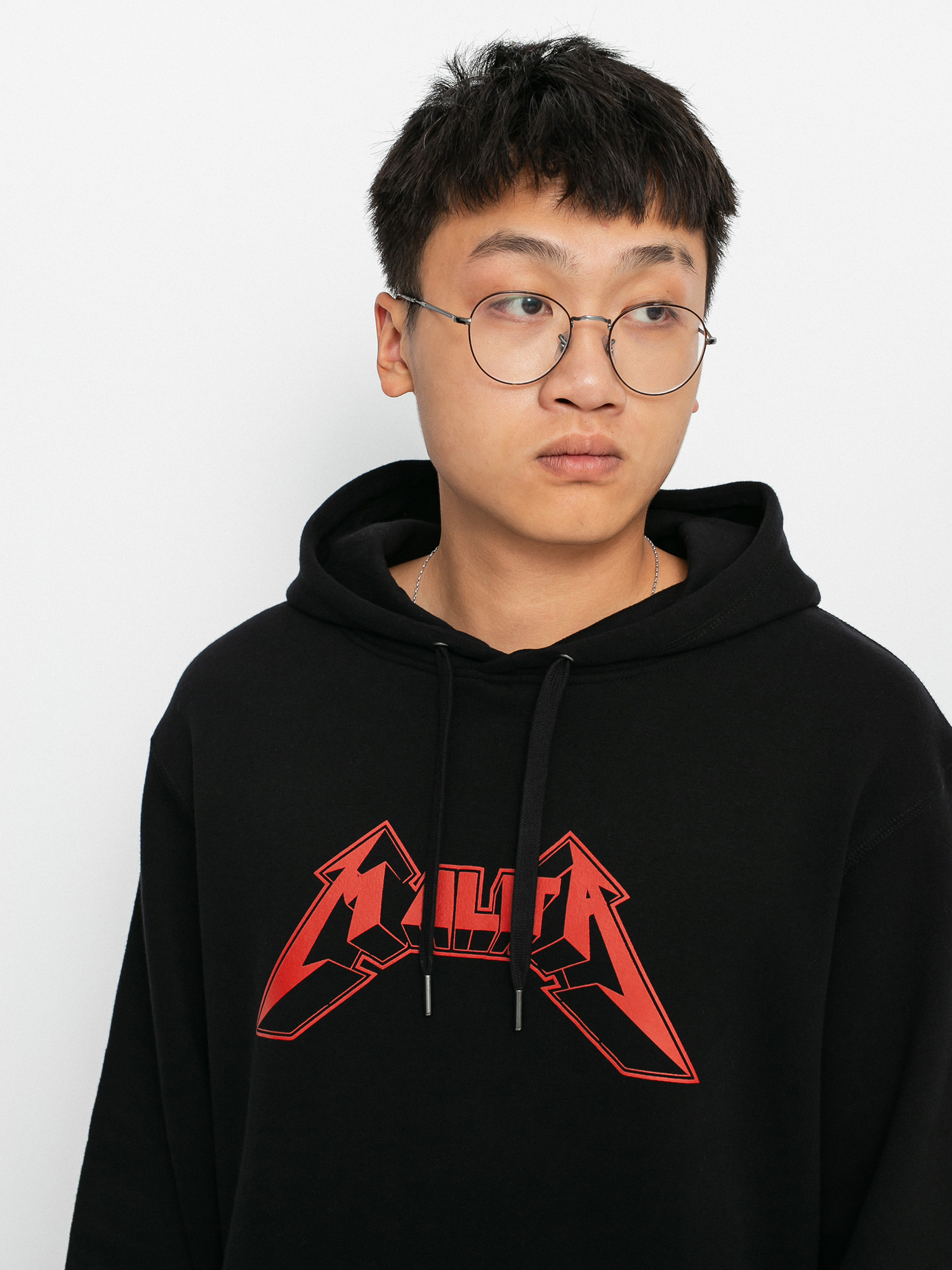 Bluza z kapturem Malita Metallica HD (black)