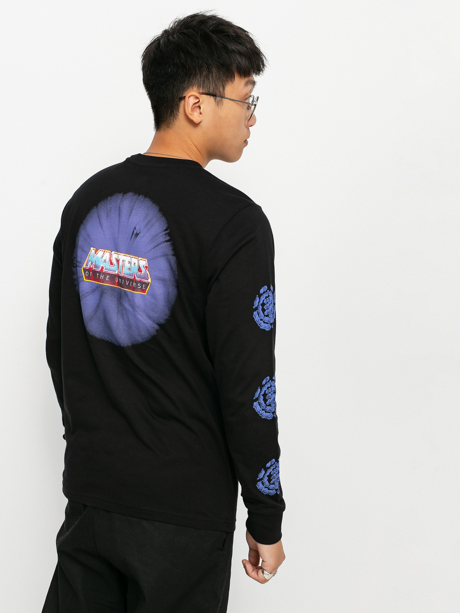 Longsleeve Element Motu Skeletor (flint black)