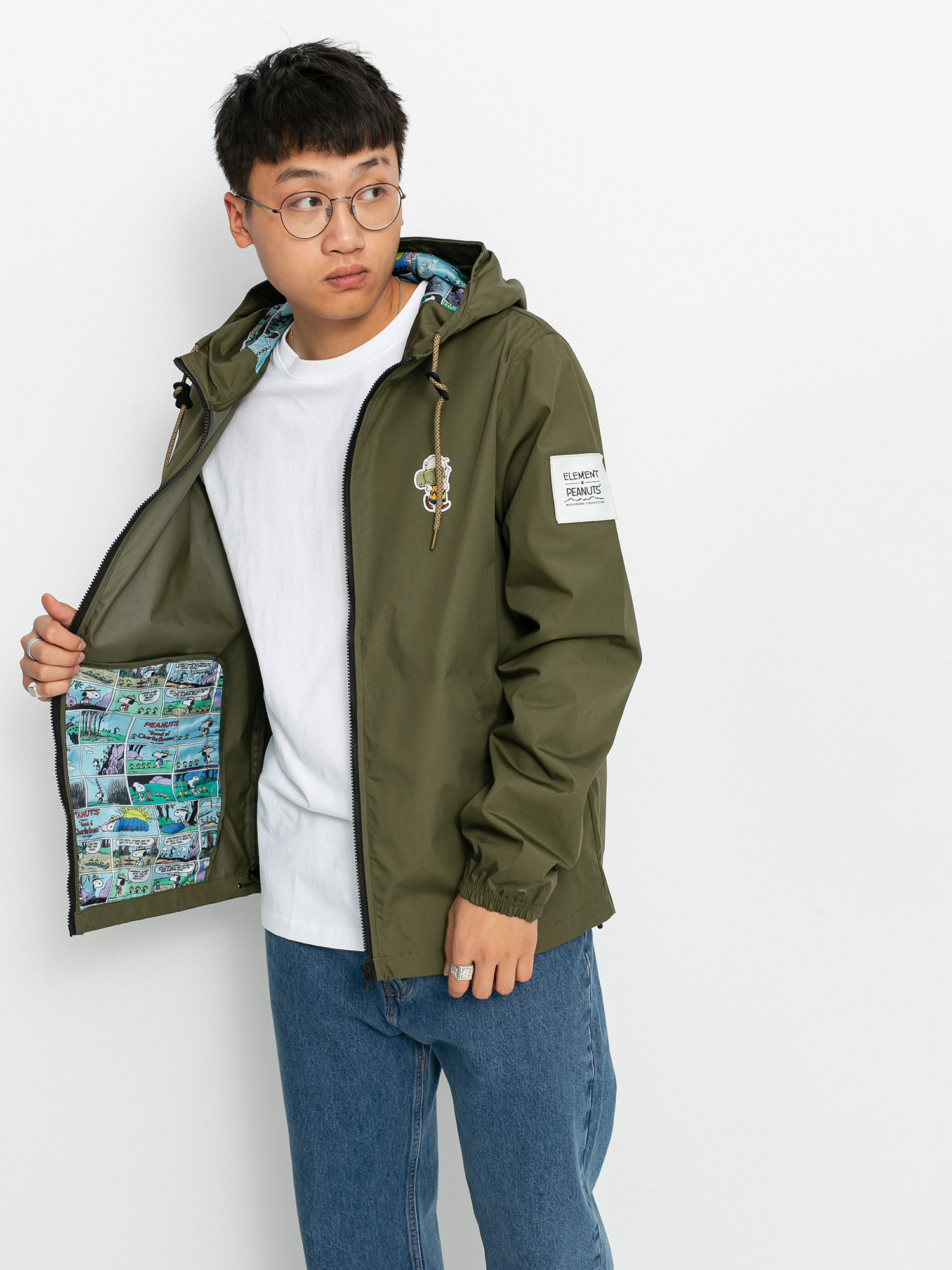 Kurtka Element Peanuts Alder Light (army)
