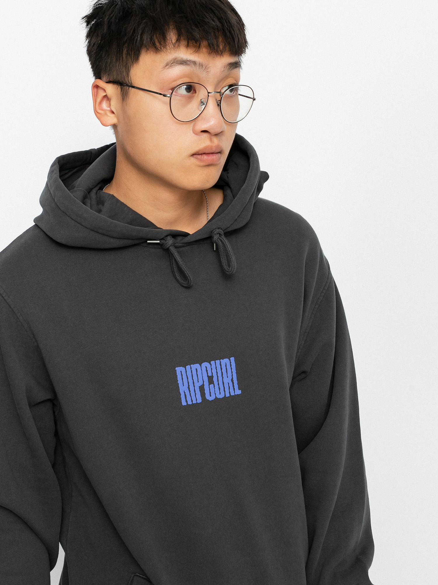 Bluza z kapturem Rip Curl Mind Waves HD (washed black)