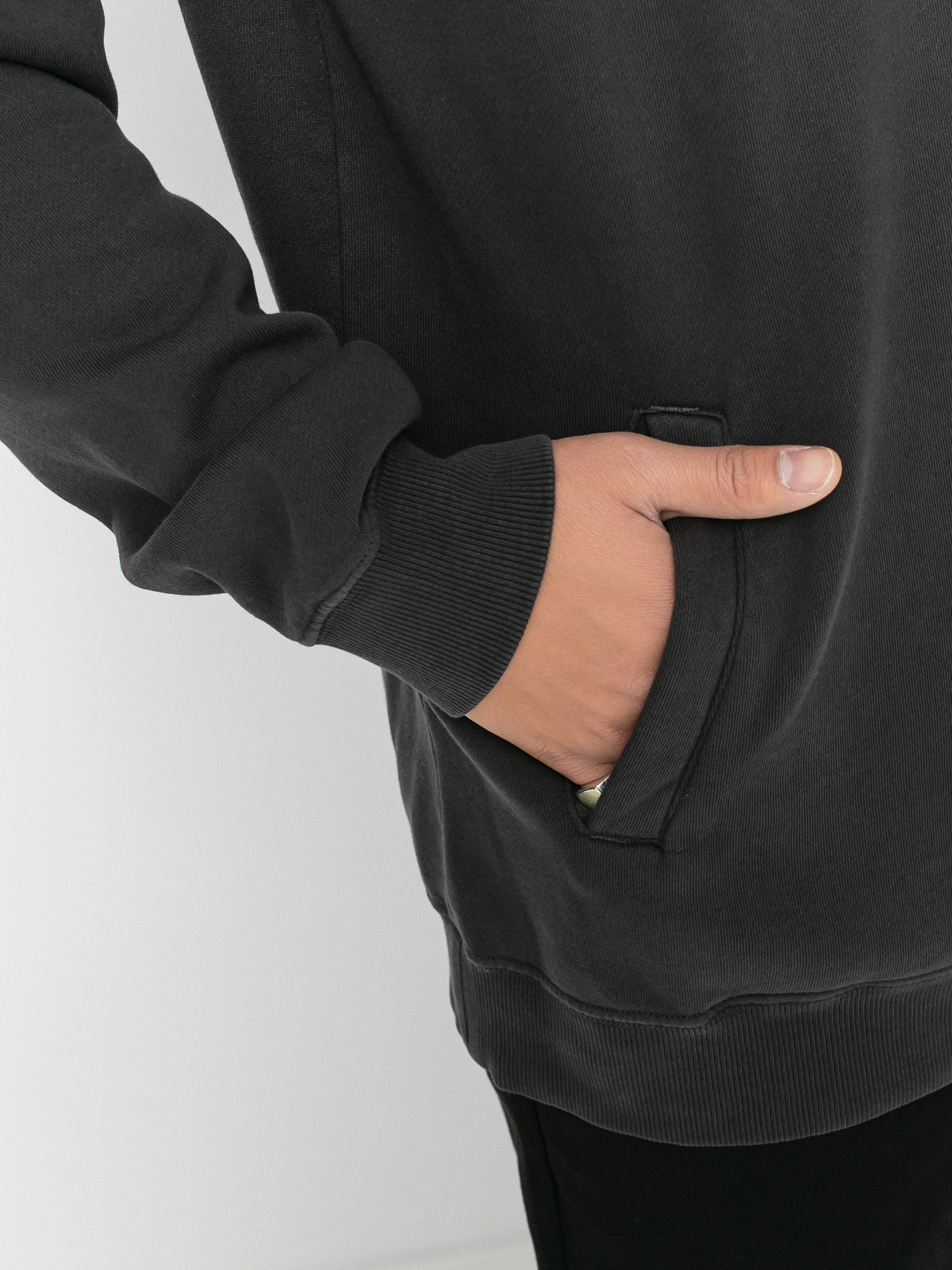 Bluza z kapturem Rip Curl Mind Waves HD (washed black)
