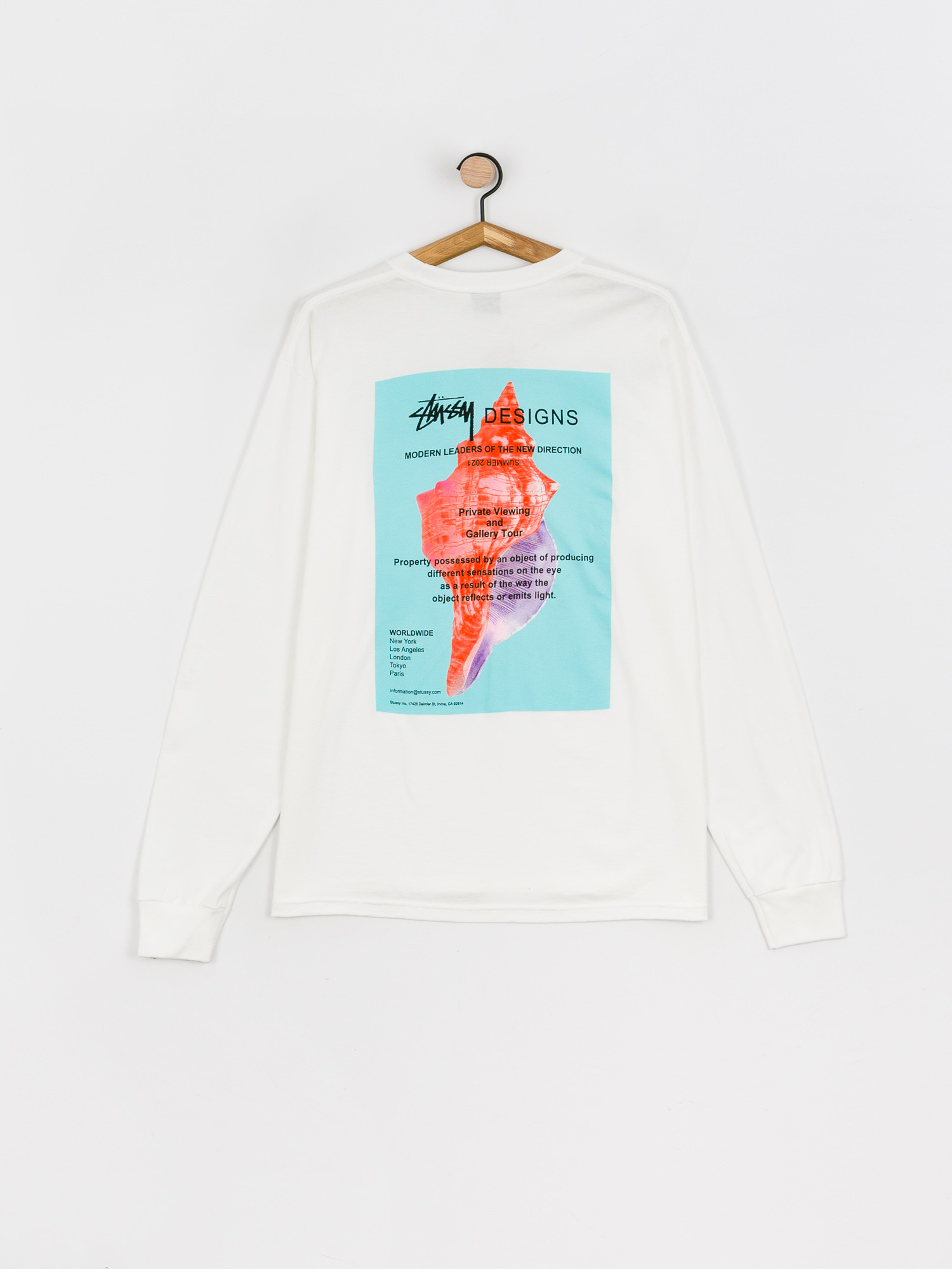 Longsleeve Stussy Modern Leaders (white)