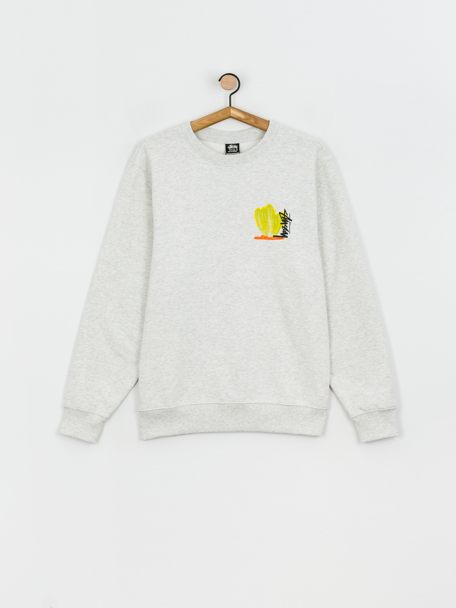 Bluza Stussy Desert Bloom Crew (ash heather)