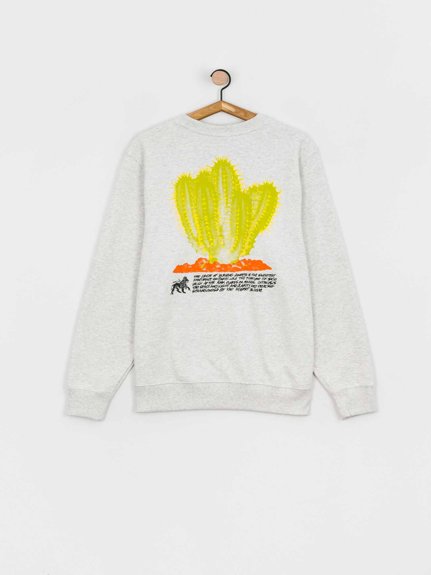 Bluza Stussy Desert Bloom Crew (ash heather)