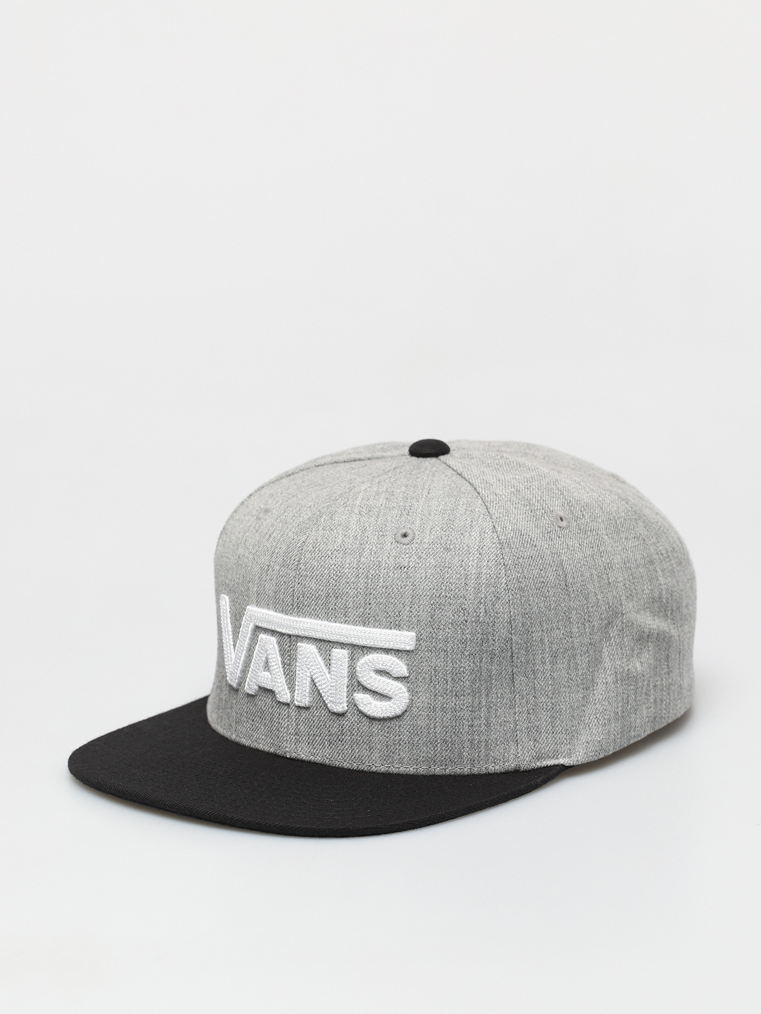 Czapka z daszkiem Vans Drop V II Snapback (heather grey/black)