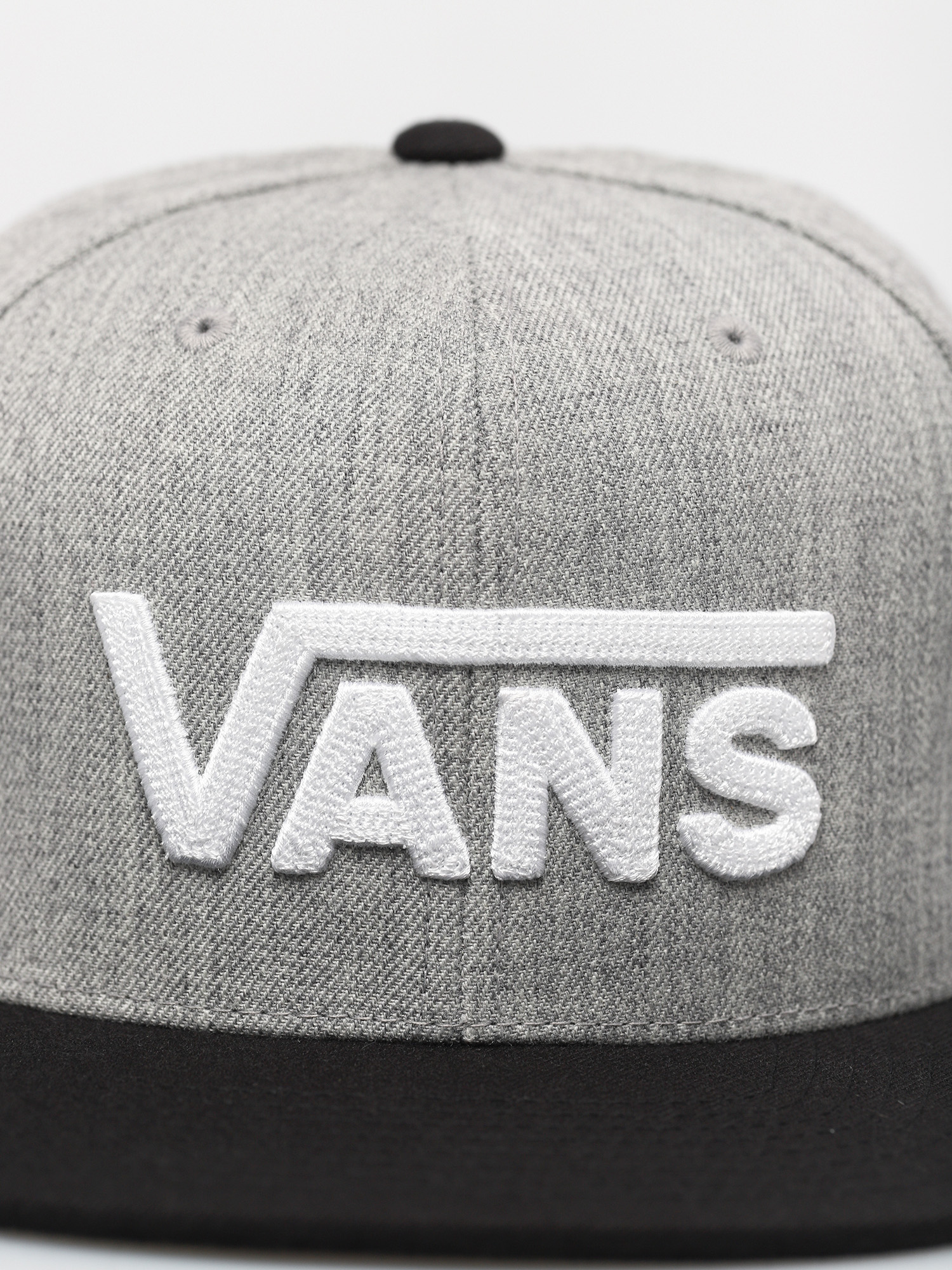 Czapka z daszkiem Vans Drop V II Snapback (heather grey/black)