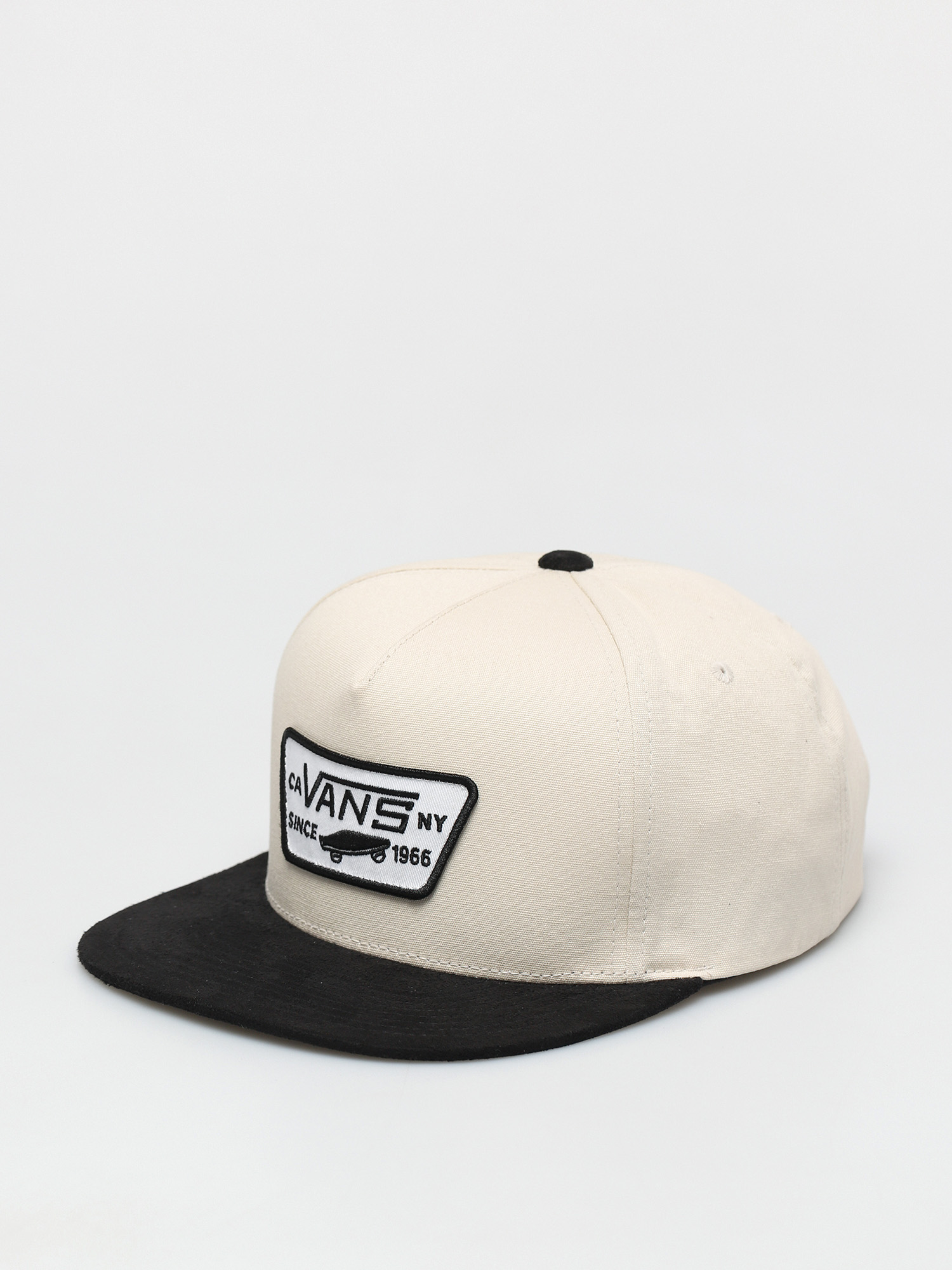 Czapka z daszkiem Vans Full Patch Snapback (oatmeal/black)