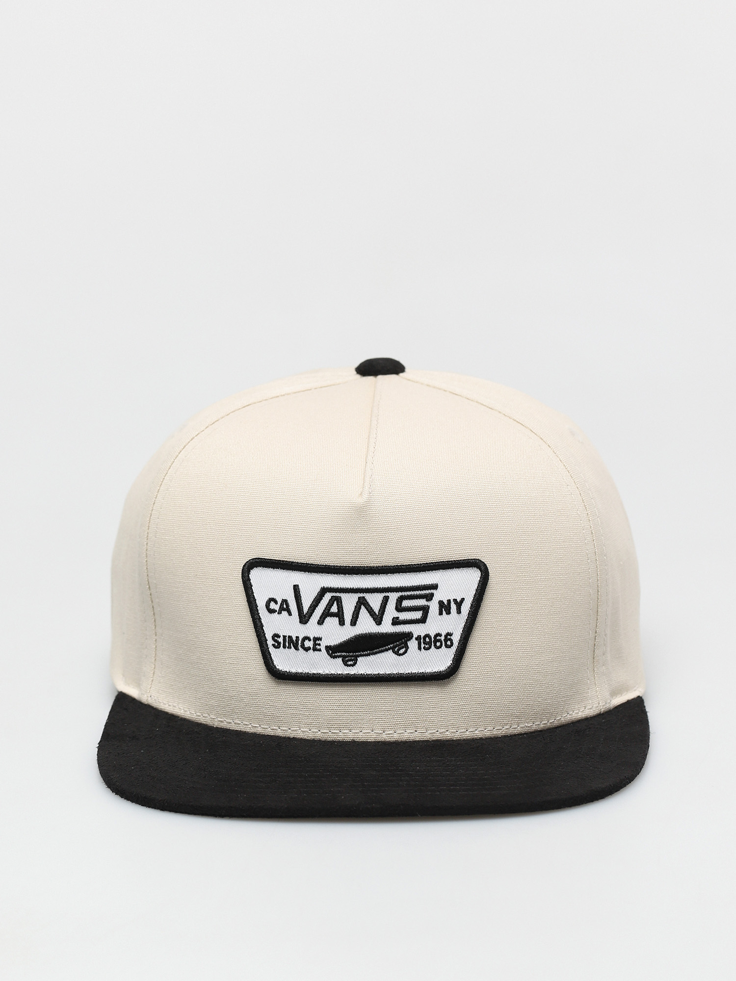 Czapka z daszkiem Vans Full Patch Snapback (oatmeal/black)