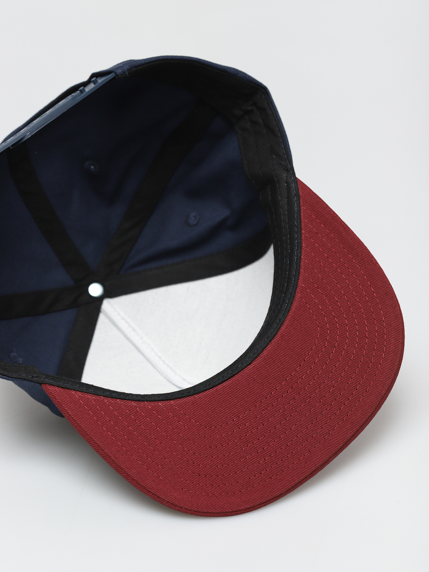 Czapka z daszkiem Vans Full Patch Snapback (dress blues/pomegranate)